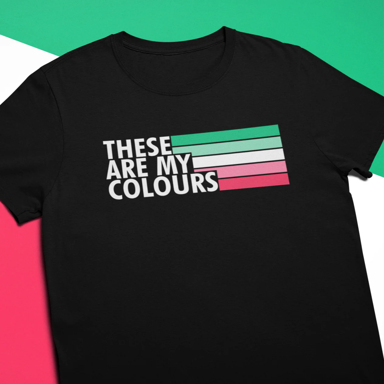 Abrosexual Pride Shirt - These Are My Colours - Image 3