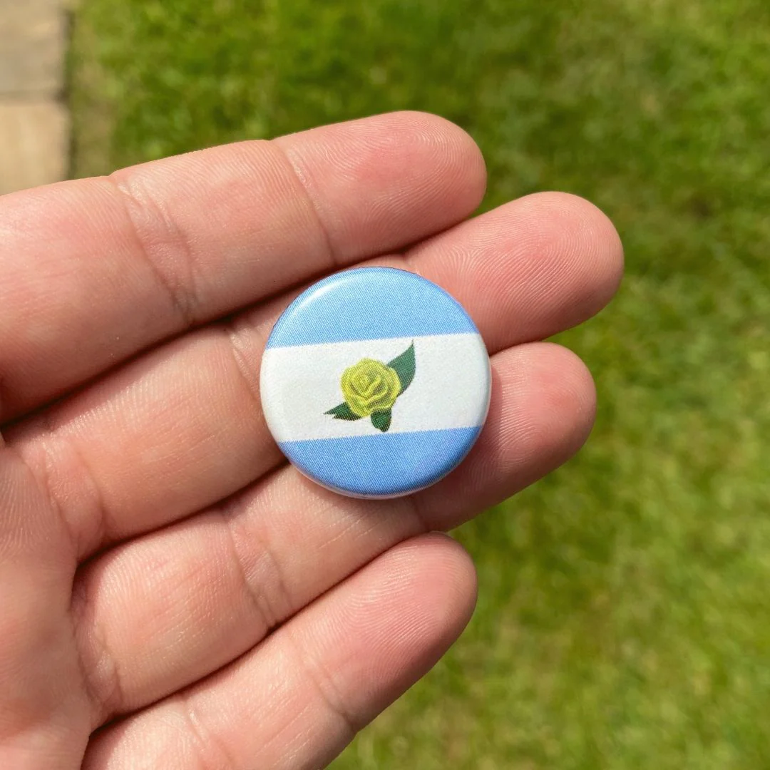 Achillean Pride Flag Badge - Image 2
