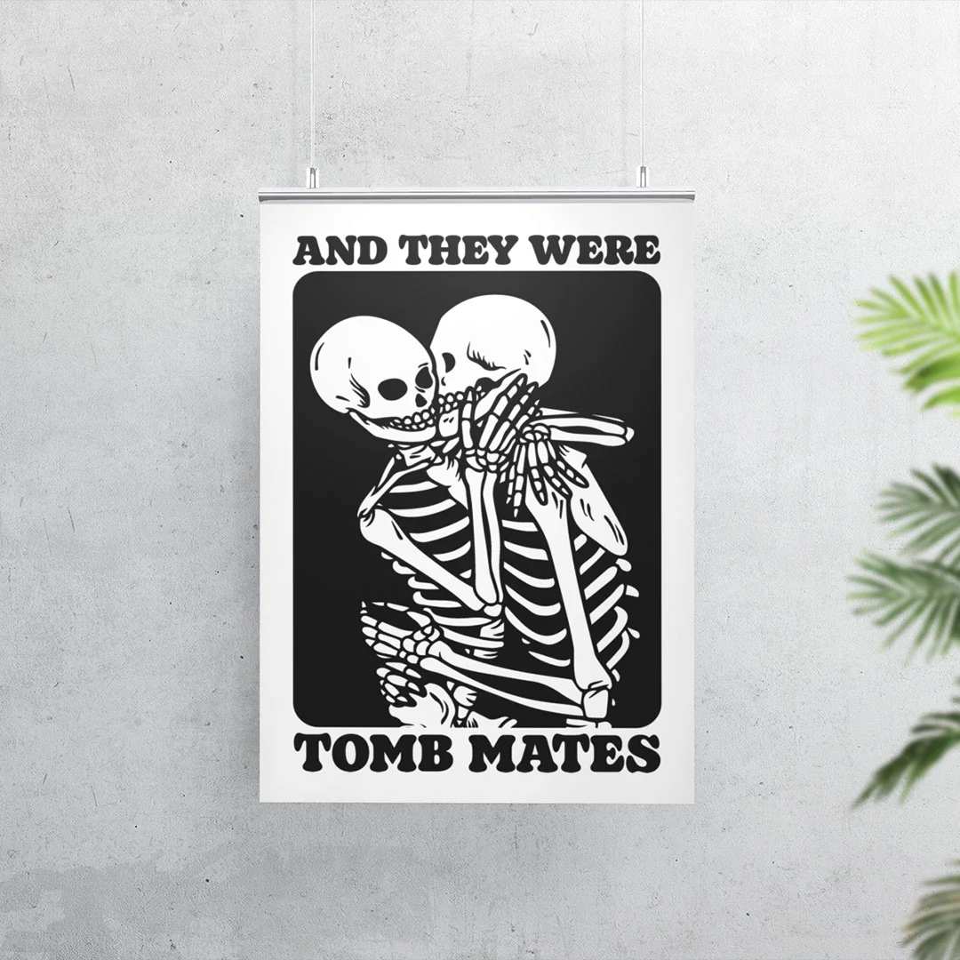 And They Were Tomb Mates Art Print - Image 2