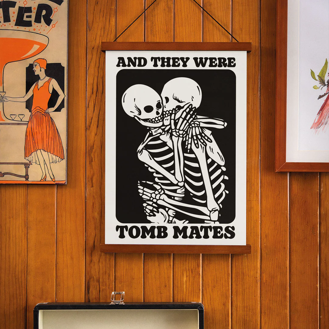 And They Were Tomb Mates Art Print - Image 3