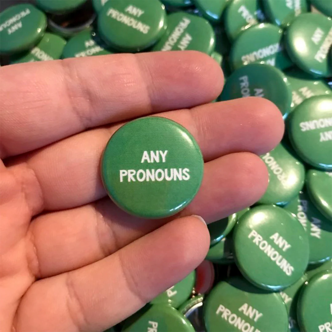 Any Pronouns Badge - Image 2