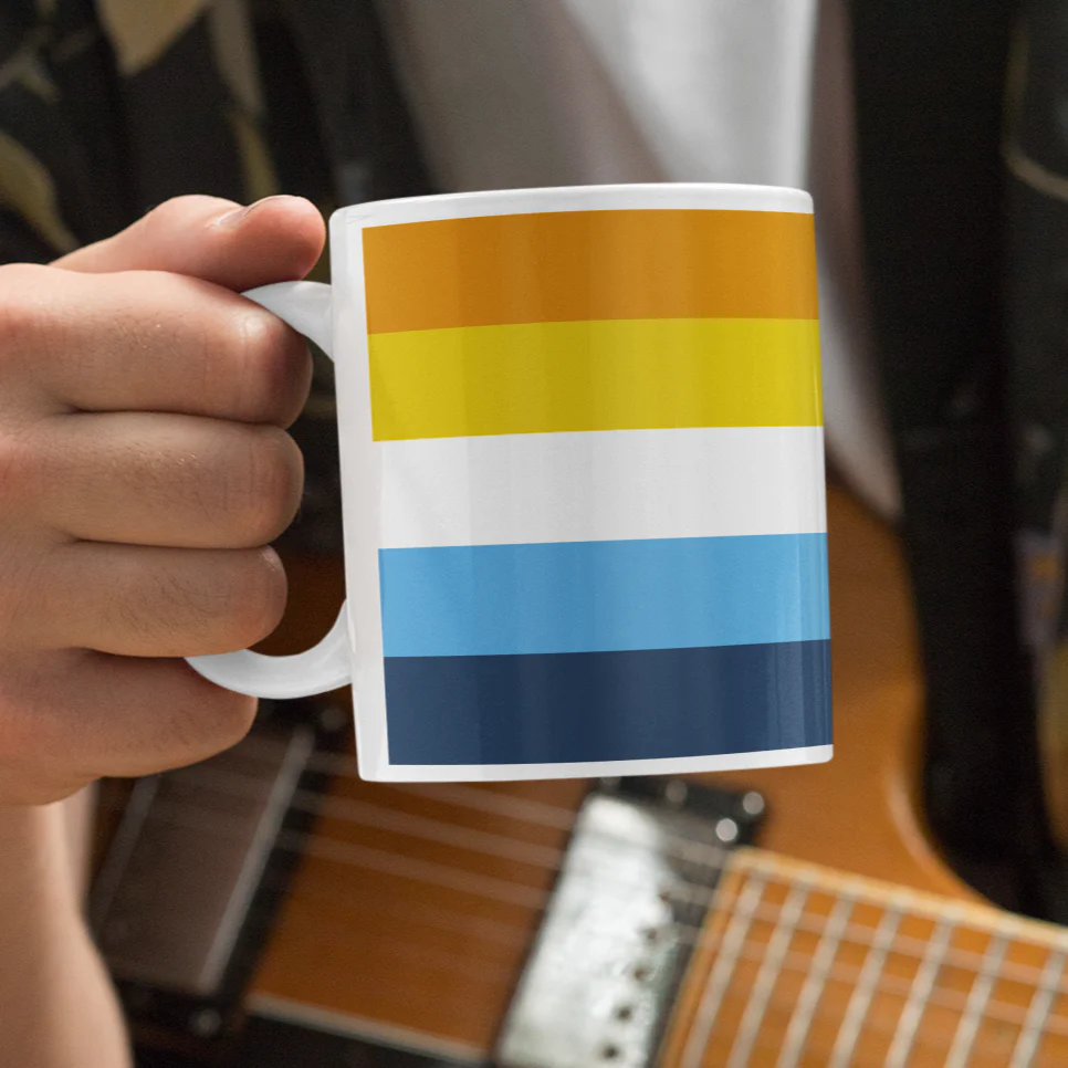 Aroace Pride Flag Coffee Mug - Image 4