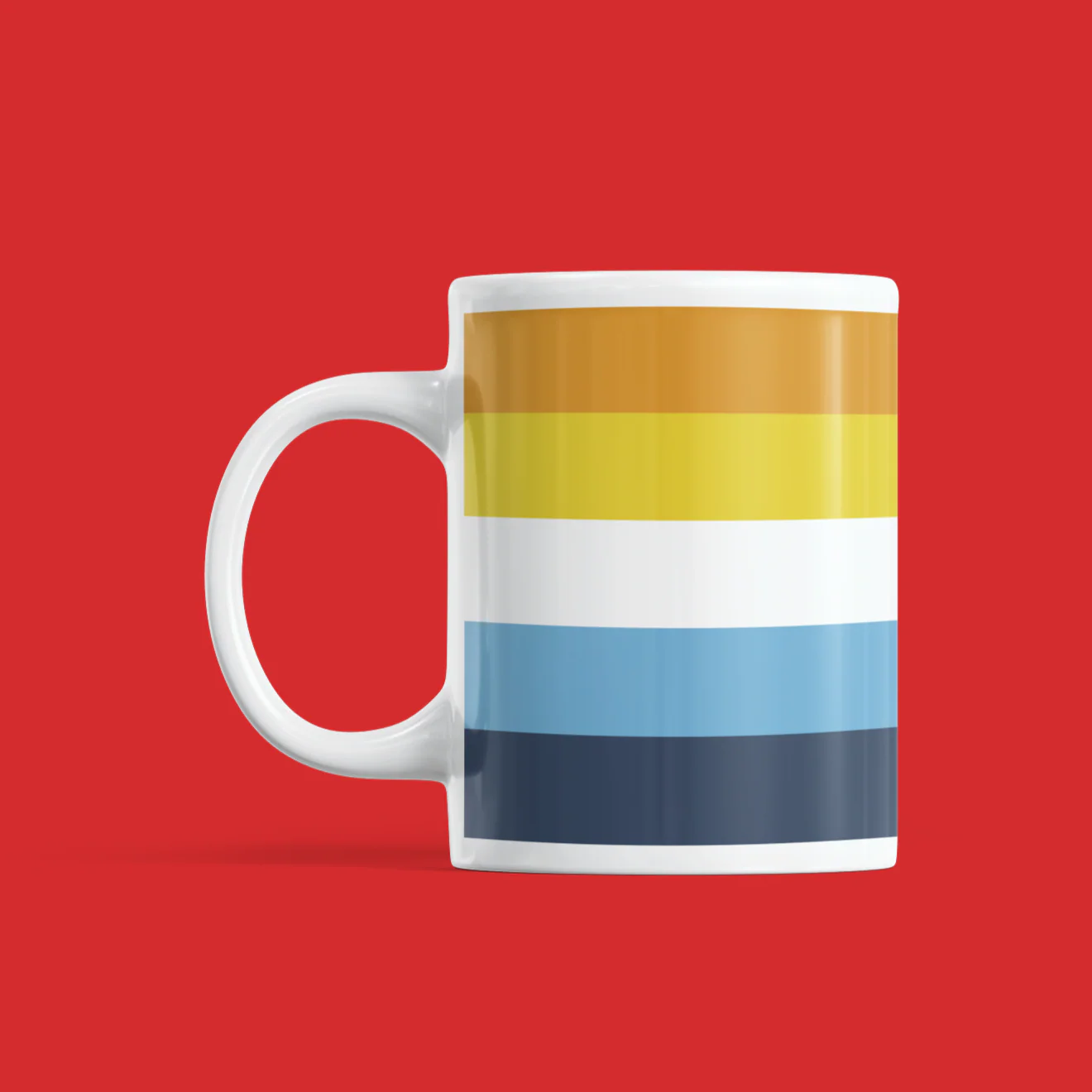 Aroace Pride Flag Coffee Mug - Image 5