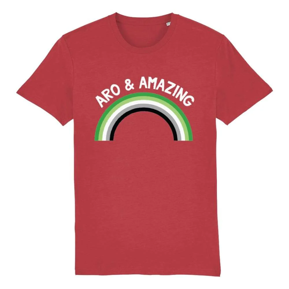 Aromantic Pride T Shirt | Aro & Amazing - Image 2
