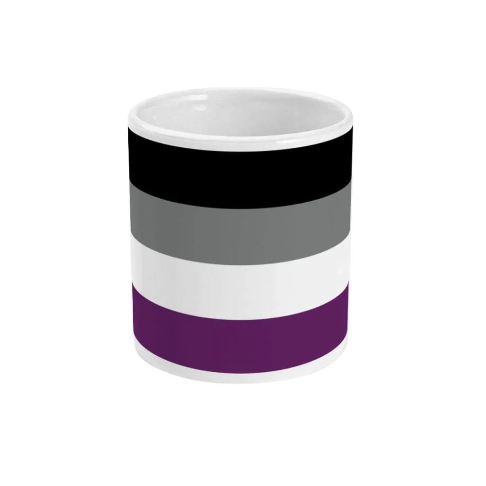 Asexual Pride Flag Coffee Mug - Image 2