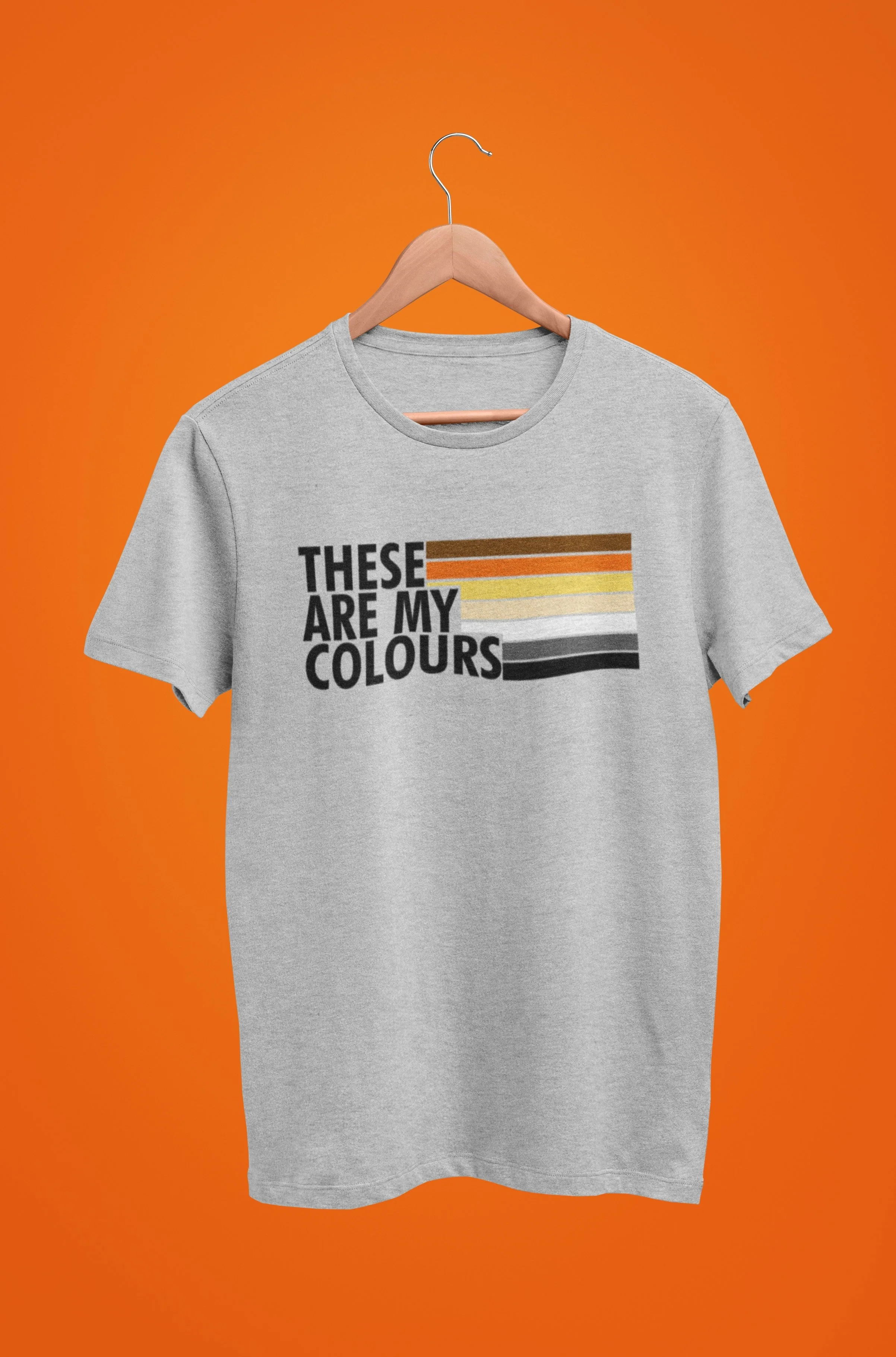 Bear Pride Shirt - These Are My Colours - Image 2