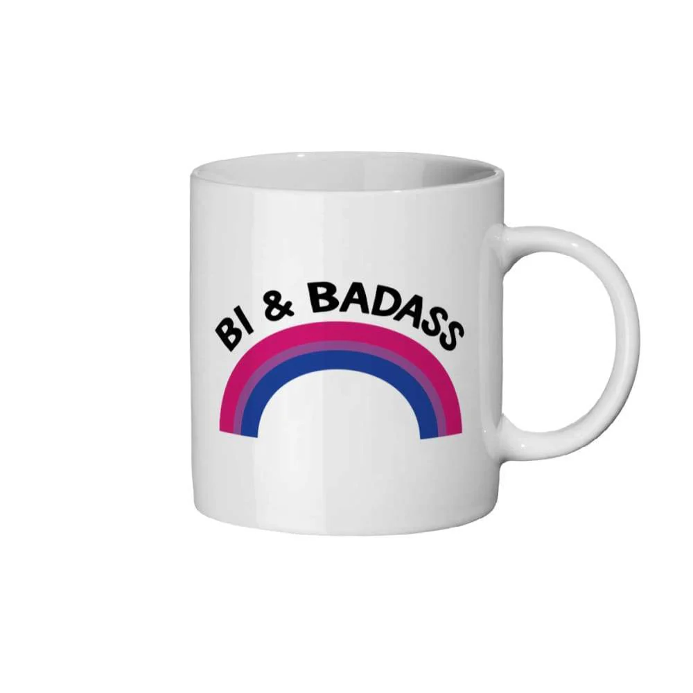 Bi & Badass Coffee Mug - Image 3