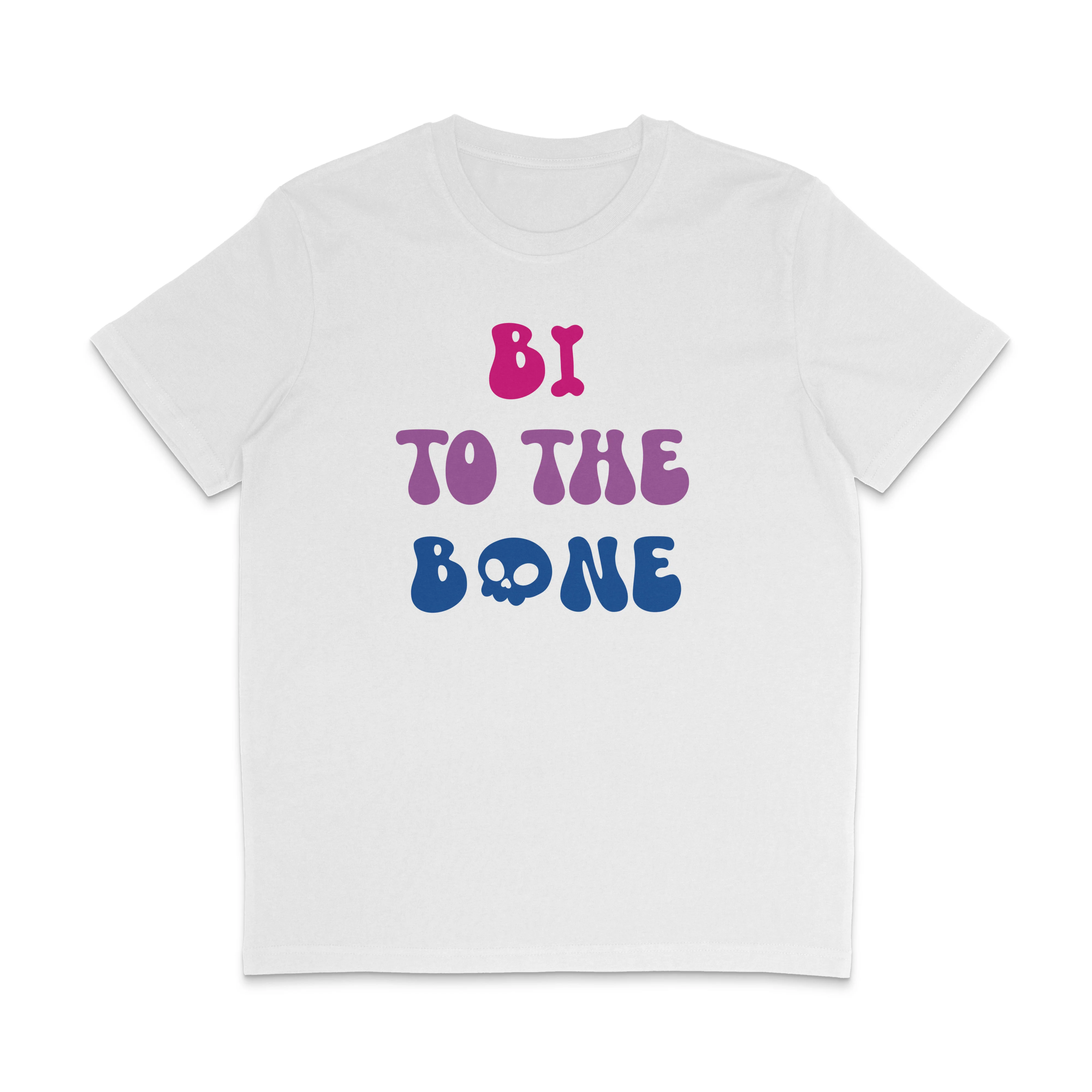 Bi To The Bone Halloween Pride Shirt - Image 2