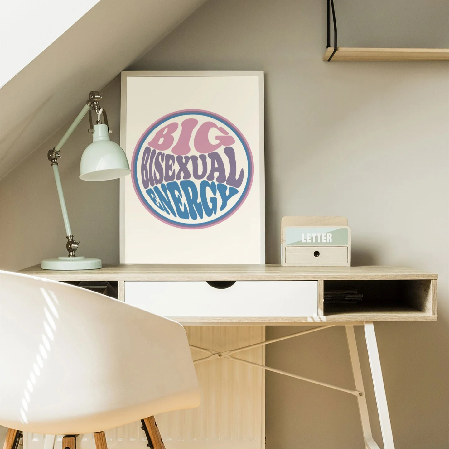 Big Bisexual Energy Art Print - Image 2