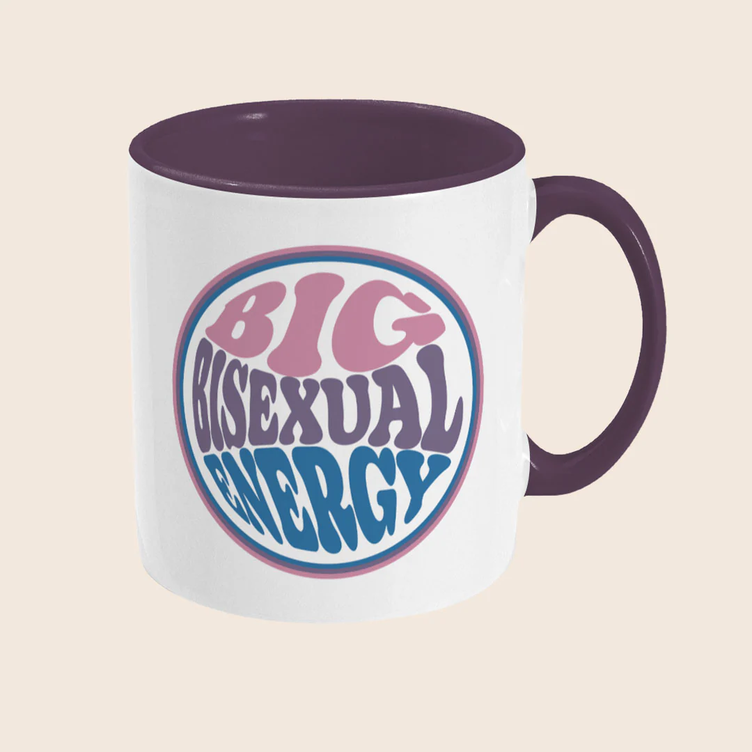 Big Bisexual Energy Coffee Mug - Image 3