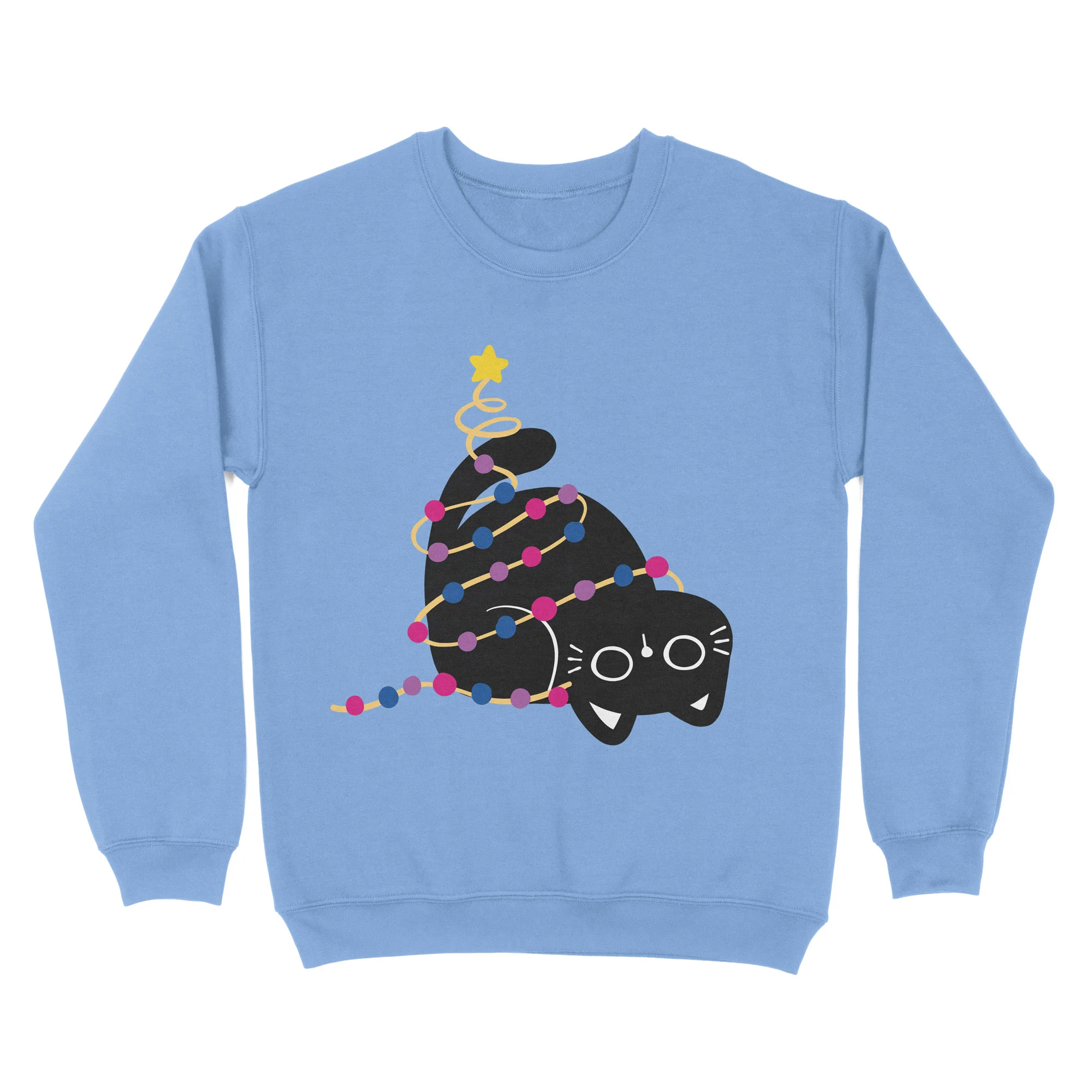 Bisexual Cat Christmas Jumper - Image 2