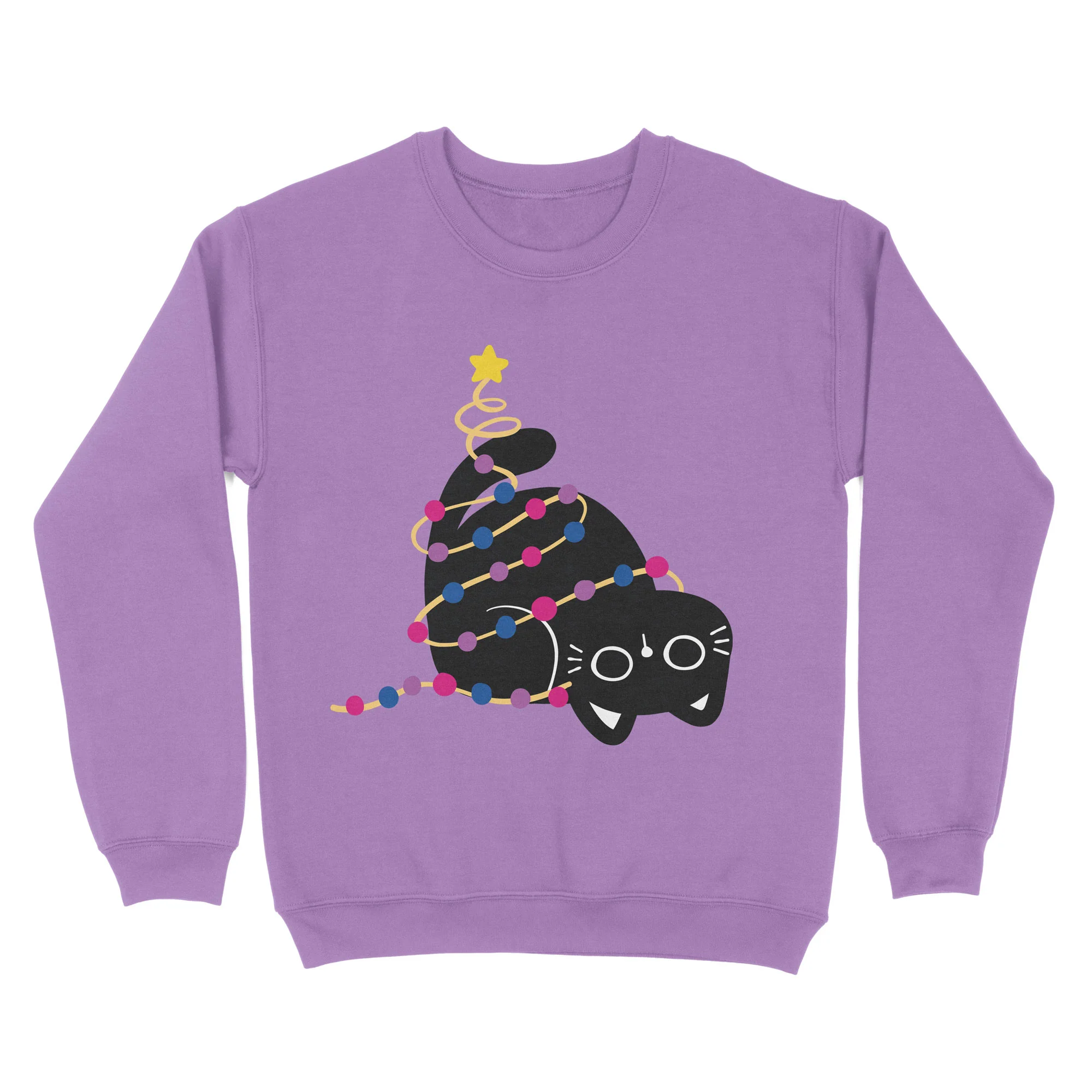 Bisexual Cat Christmas Jumper - Image 3