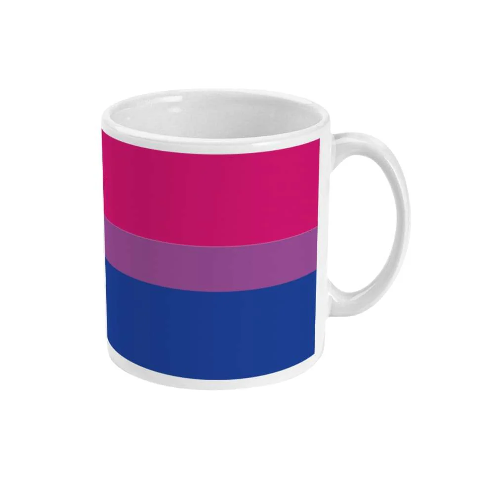 Bisexual Pride Flag Coffee Mug - Image 3