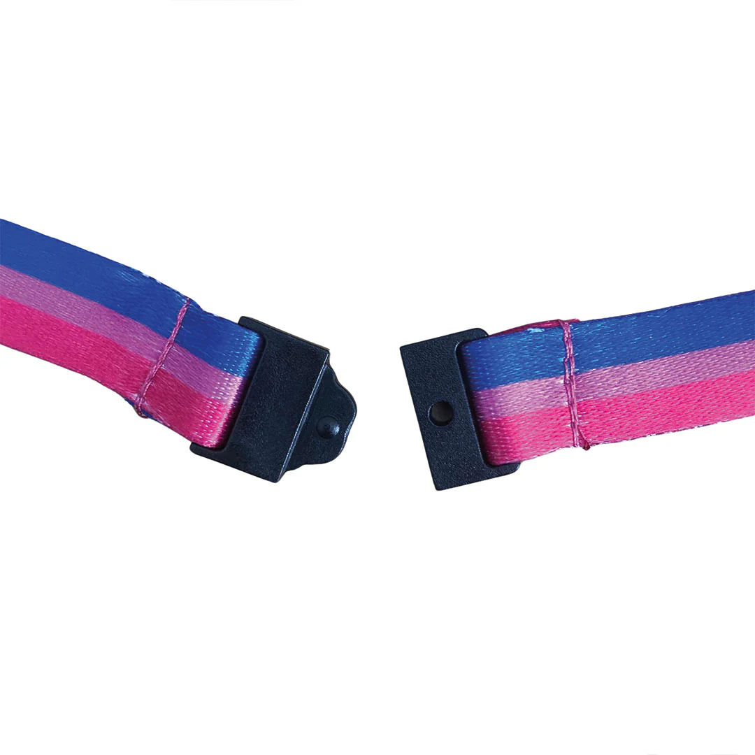 Bisexual Pride Flag Lanyard - Image 2