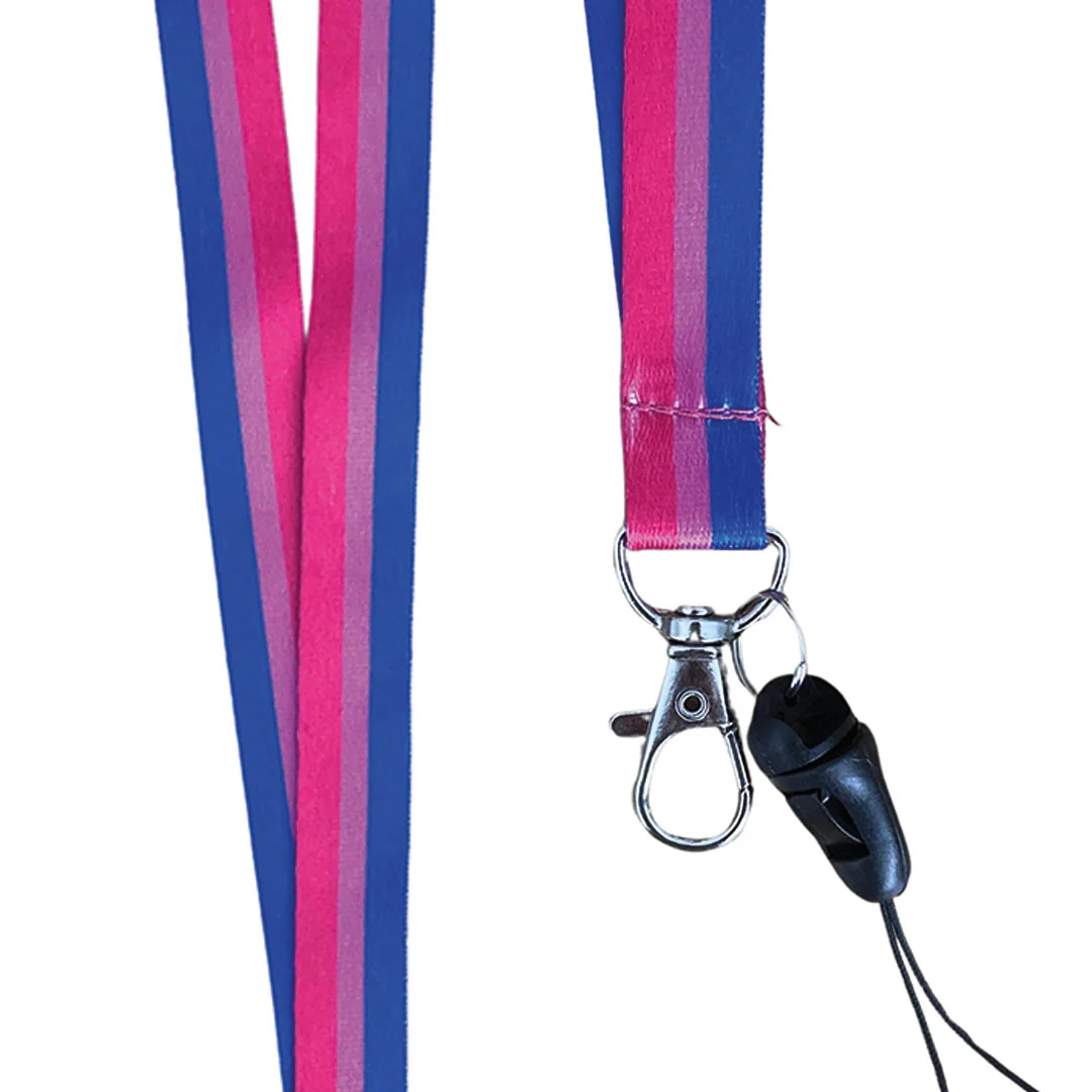 Bisexual Pride Flag Lanyard - Image 3
