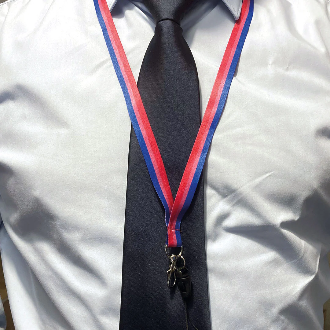 Bisexual Pride Flag Lanyard - Image 4