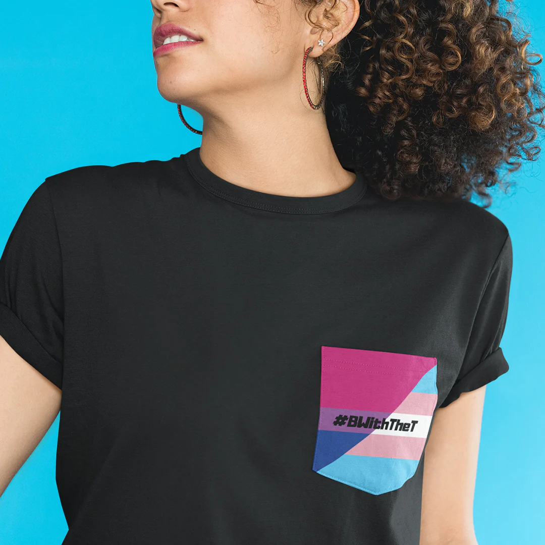 #BWithTheT Pocket T Shirt - Image 2