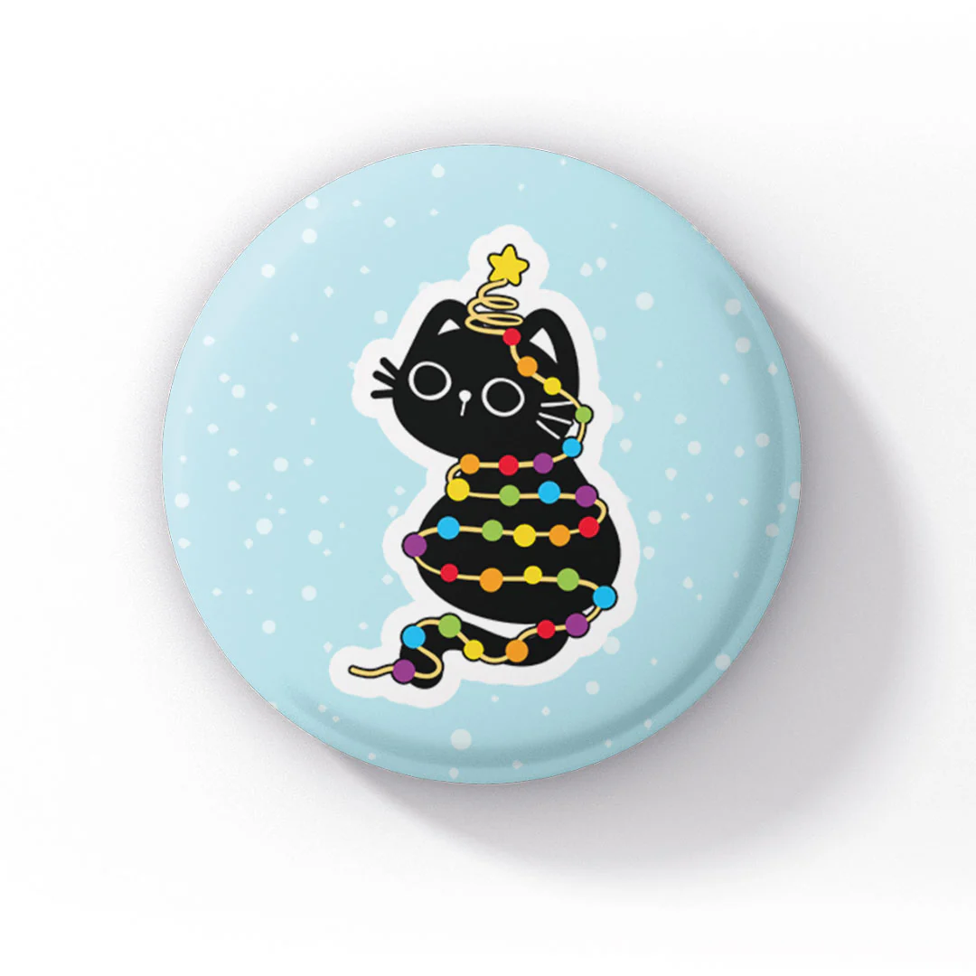 Christmas Cat Pride Badge - Image 8