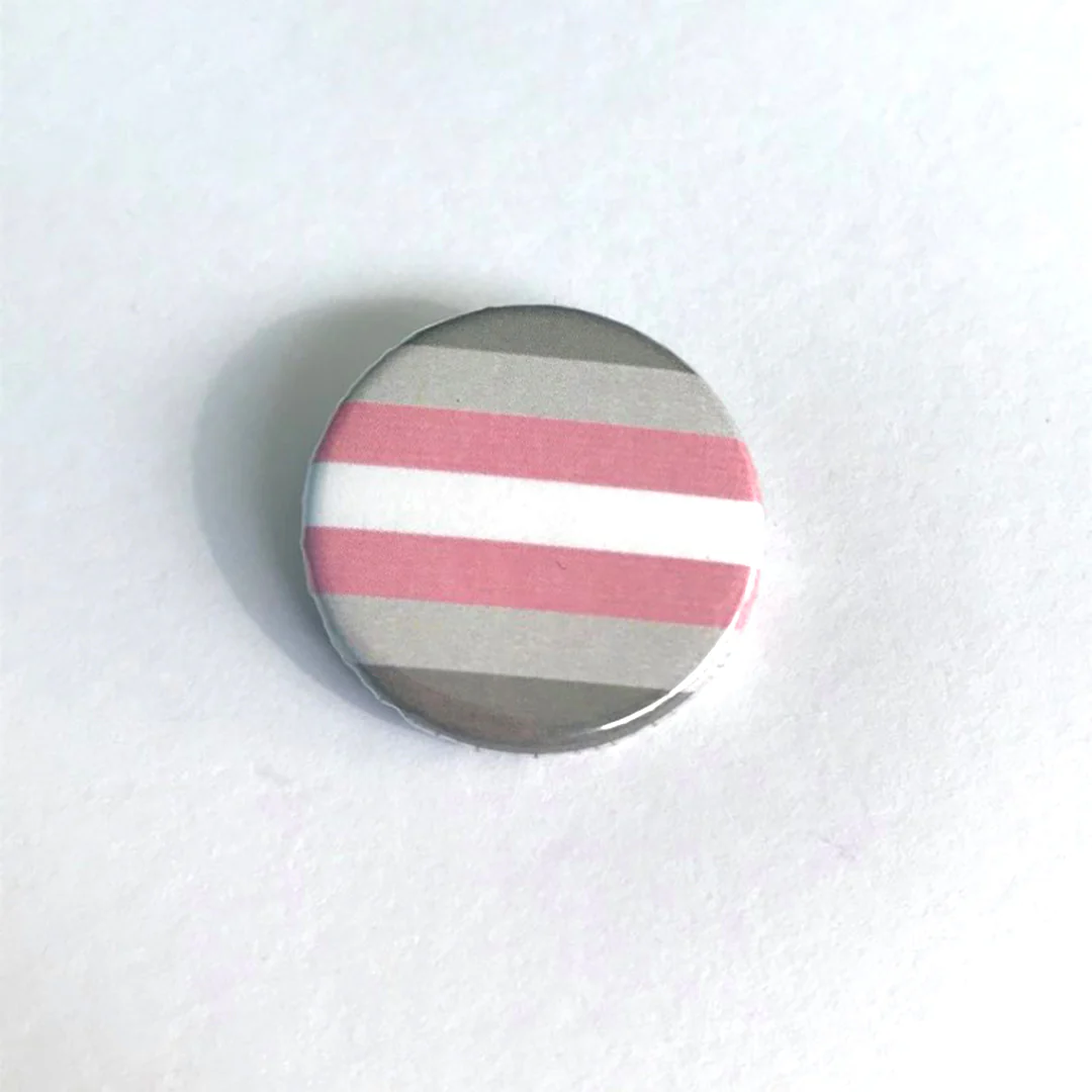 Demigirl Pride Flag Badge - Image 2
