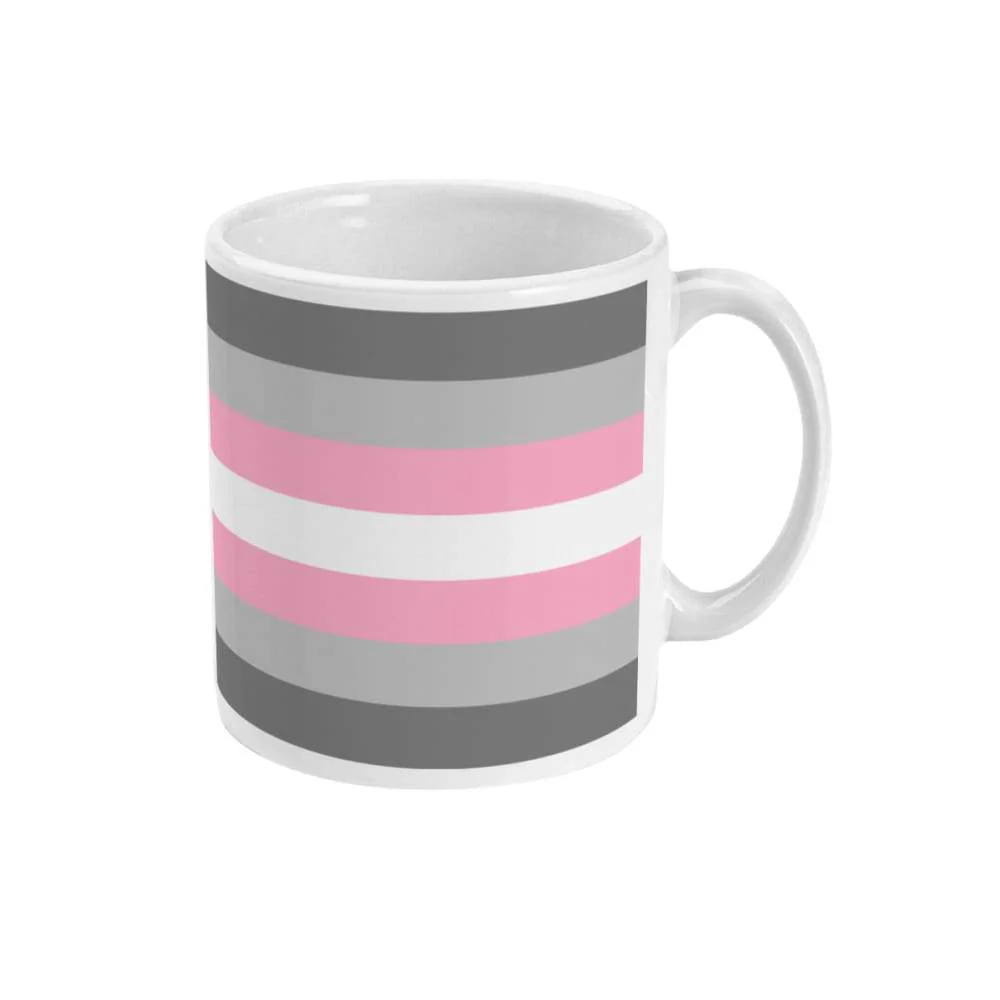 Demigirl Pride Flag Coffee Mug - Image 3