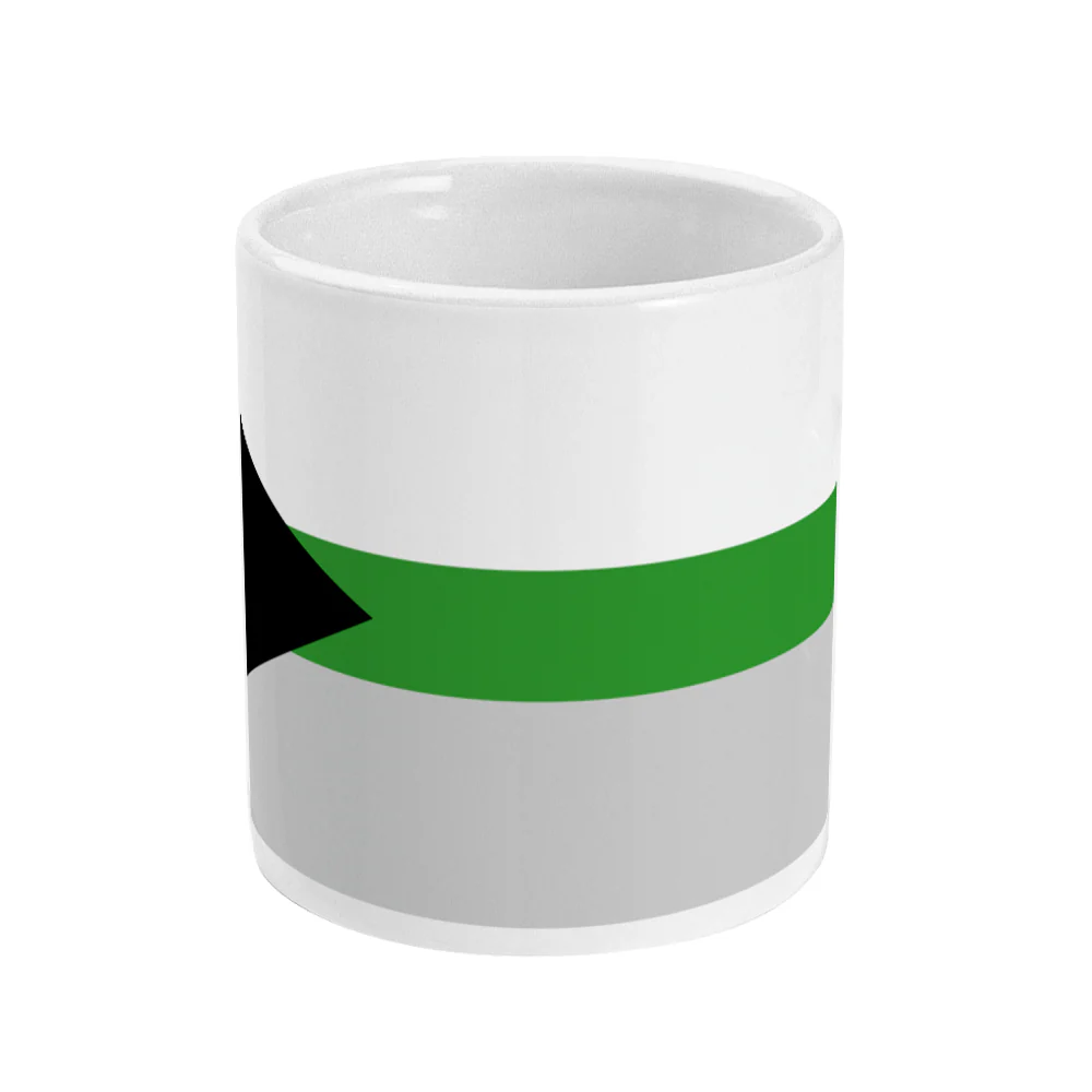Demiromantic Pride Flag Coffee Mug - Image 2