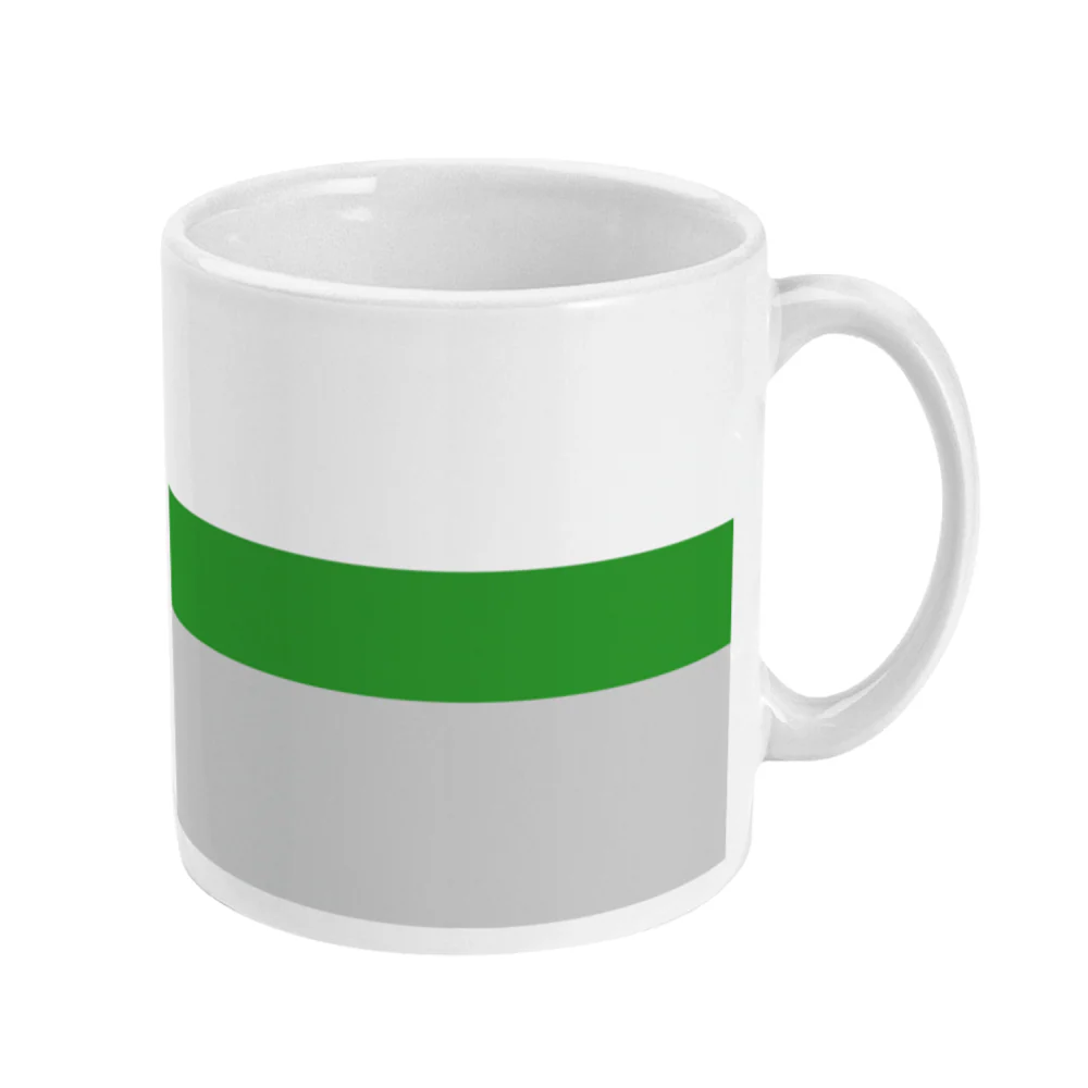 Demiromantic Pride Flag Coffee Mug - Image 3