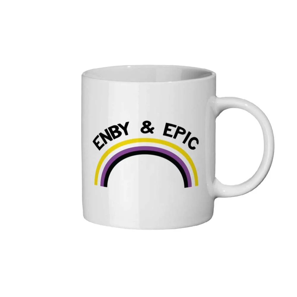 Enby & Epic Coffee Mug - Image 3