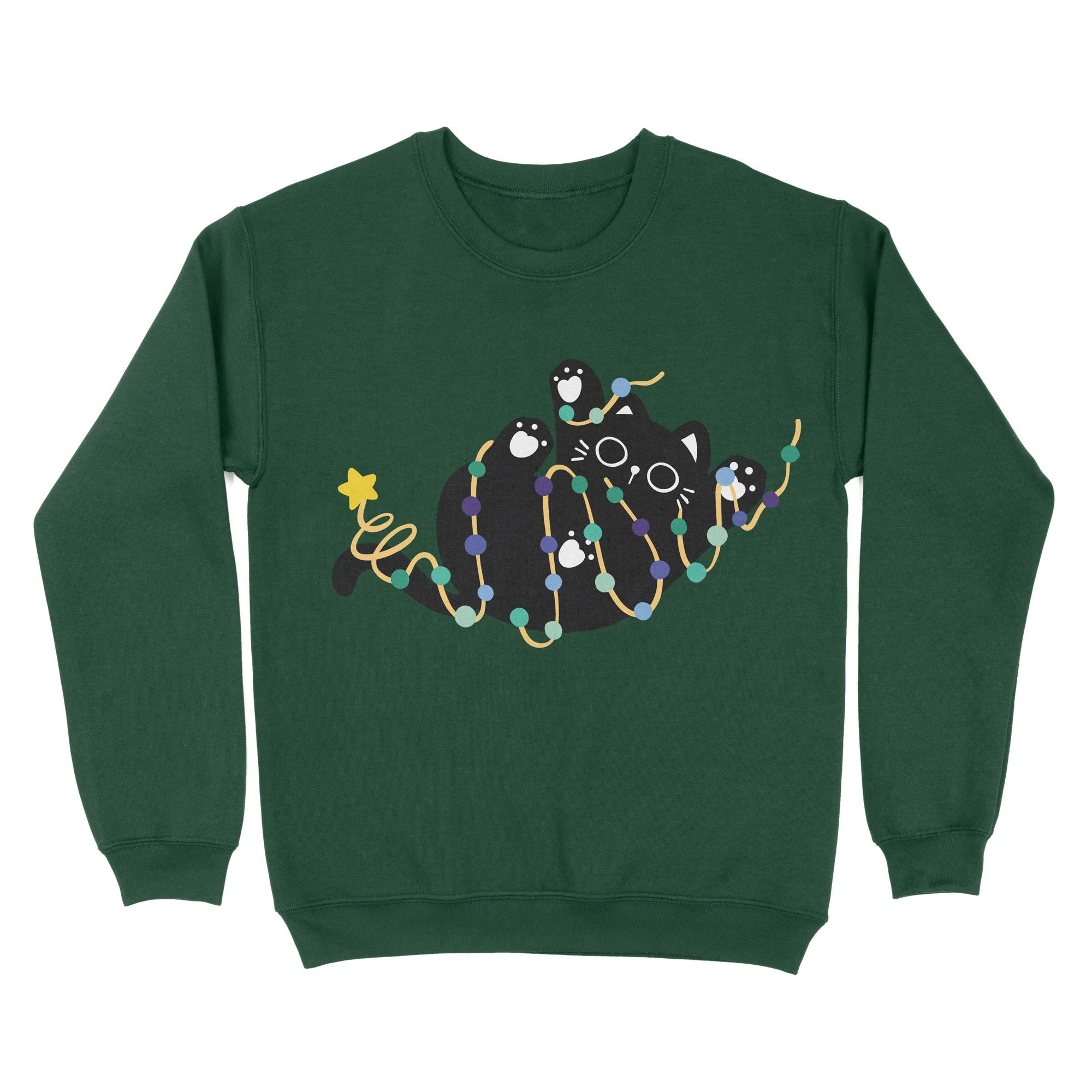 Gay Cat Christmas Jumper - Image 2