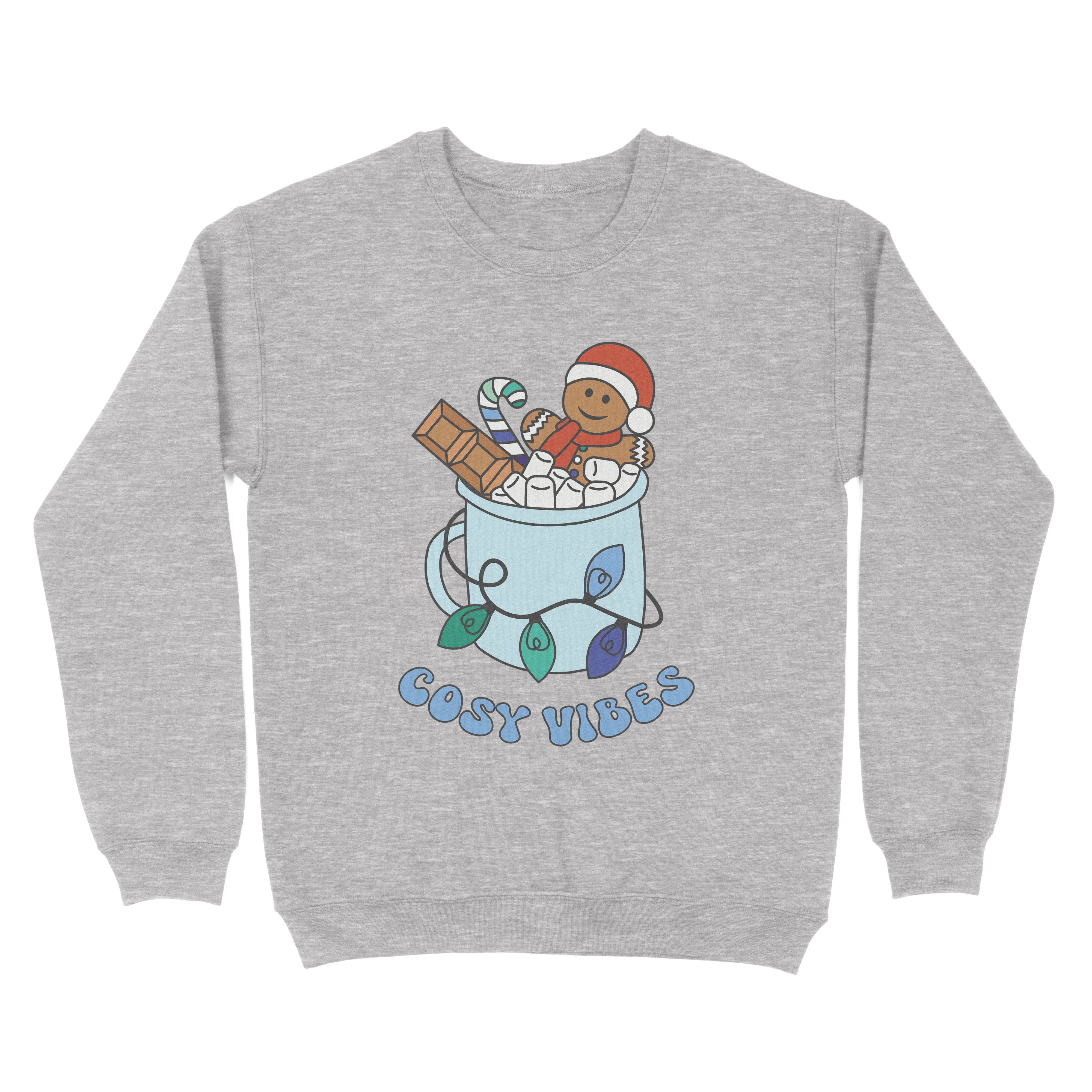 Gay Cosy Vibes Subtle Pride Christmas Jumper - Image 4