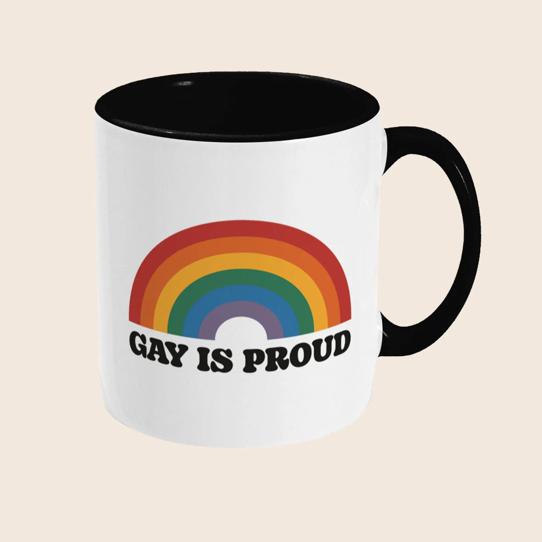 Gay Is Proud Coffee Mug - Image 3