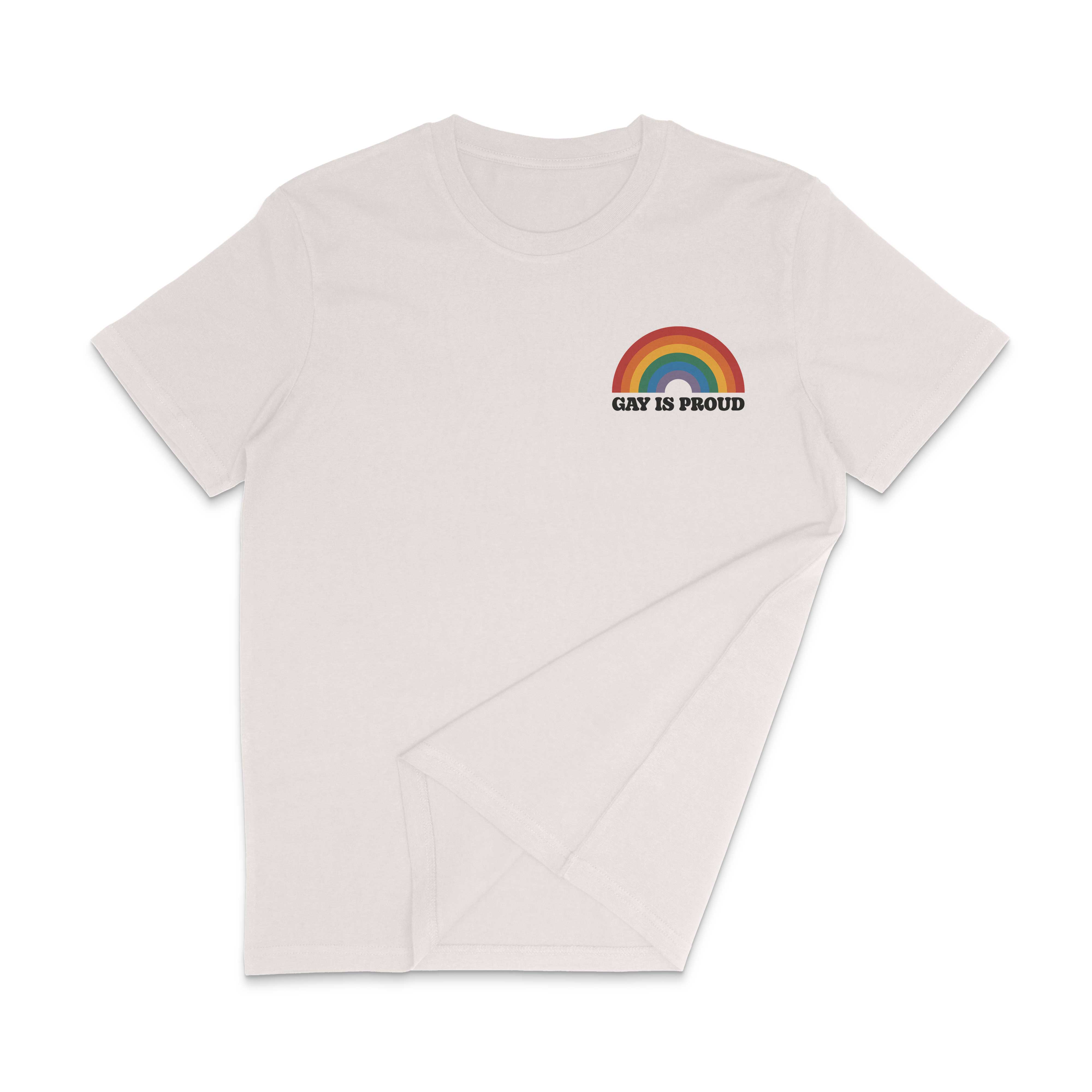 Gay is Proud Retro Pride Shirt - Image 3