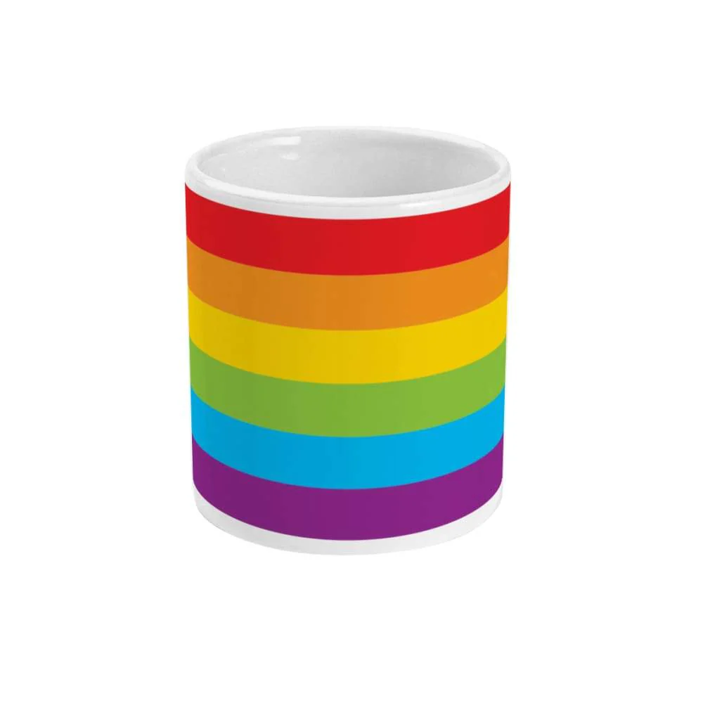 Gay Pride Flag Coffee Mug - Image 2