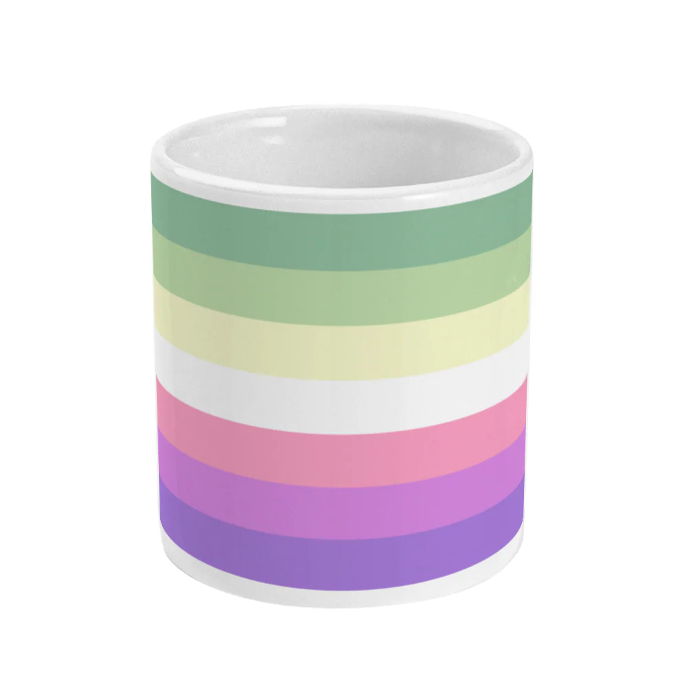 Genderfae Pride Flag Coffee Mug - Image 2