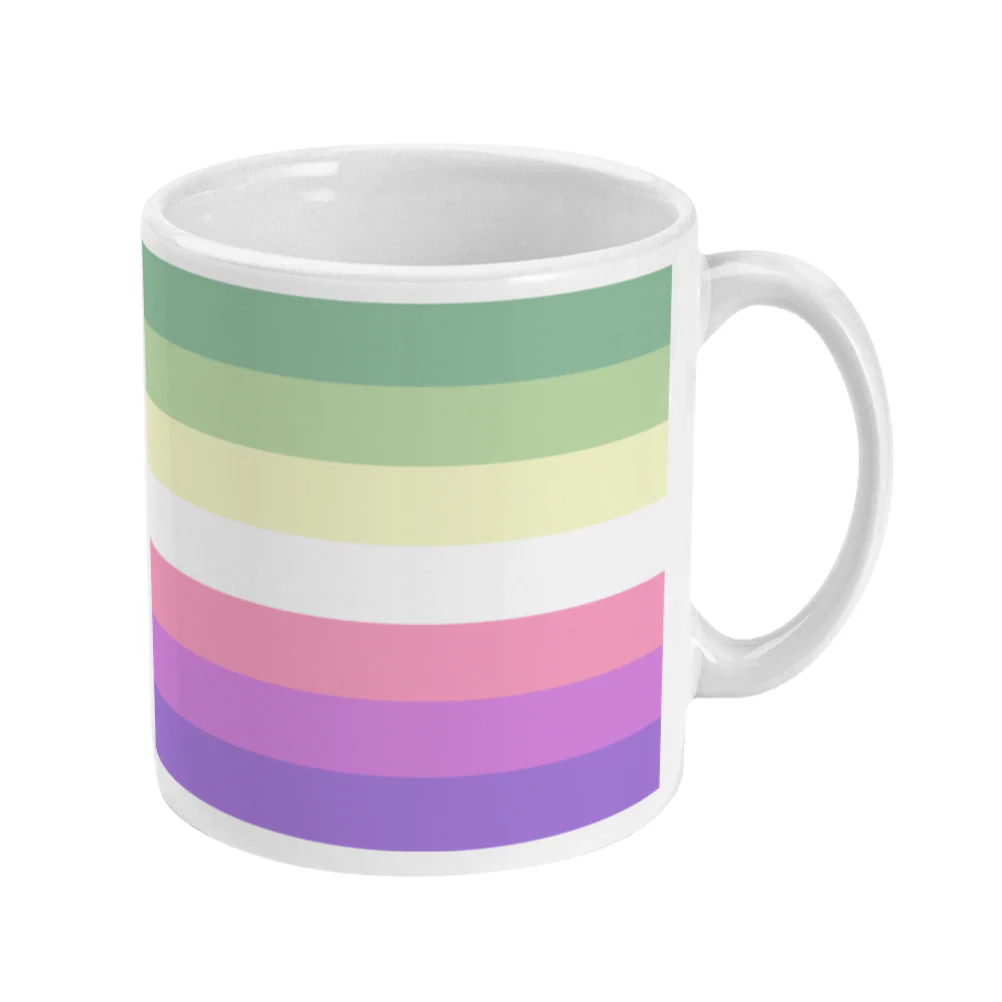 Genderfae Pride Flag Coffee Mug - Image 3