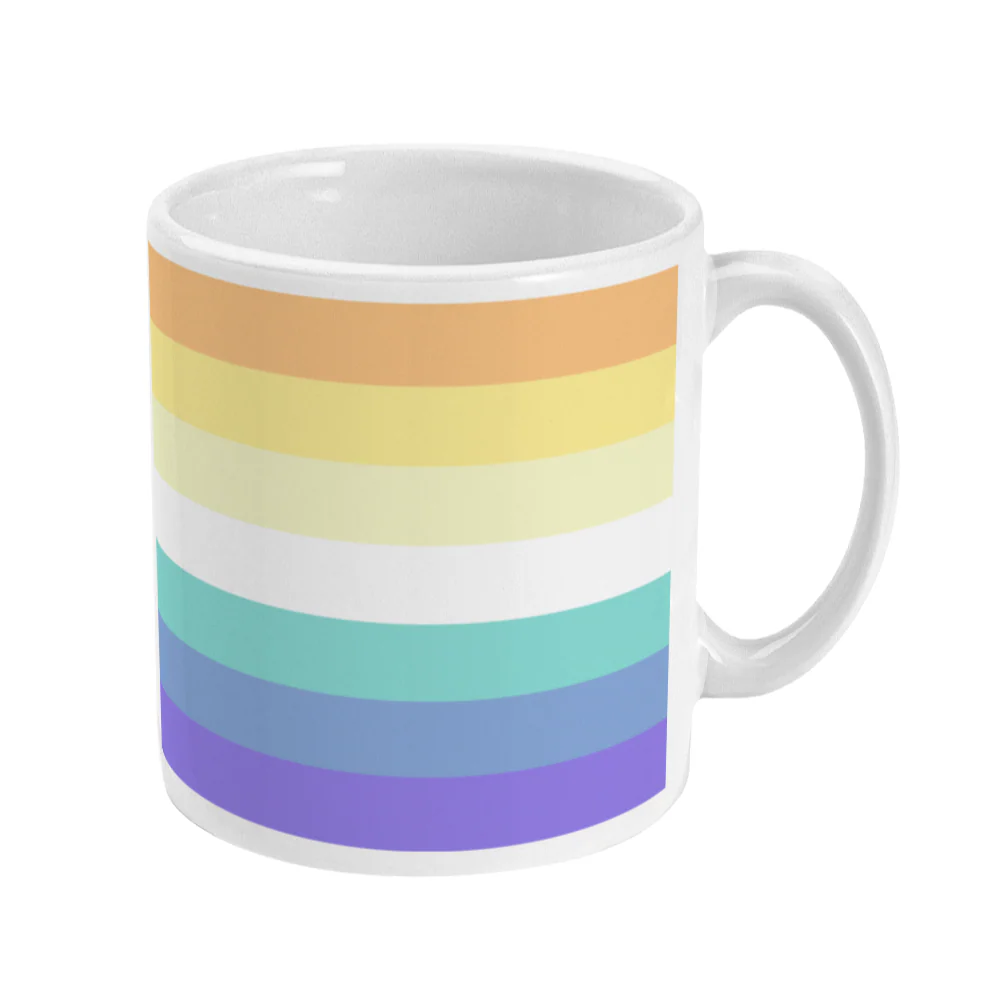 Genderfaun Pride Flag Coffee Mug - Image 3