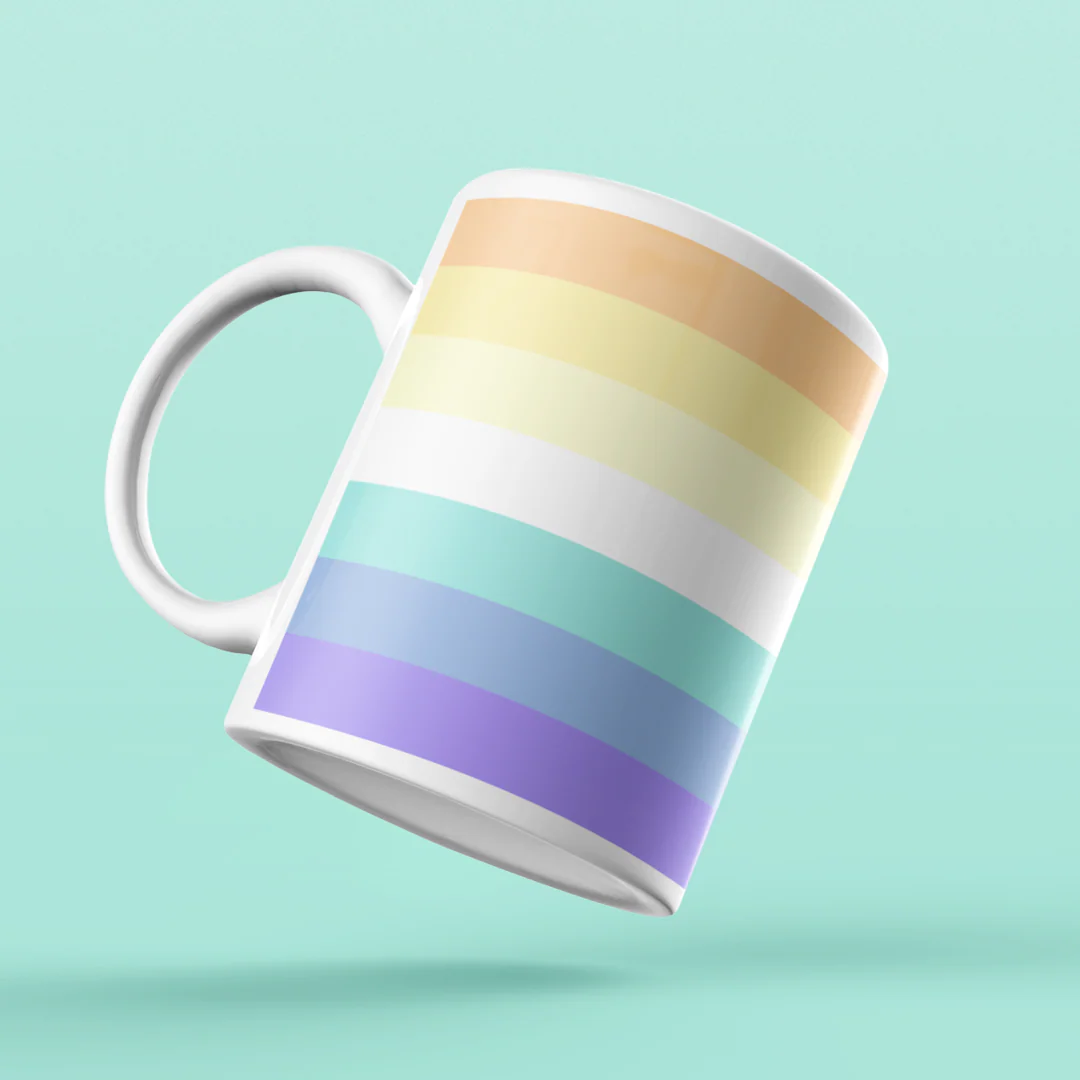 Genderfaun Pride Flag Coffee Mug - Image 4