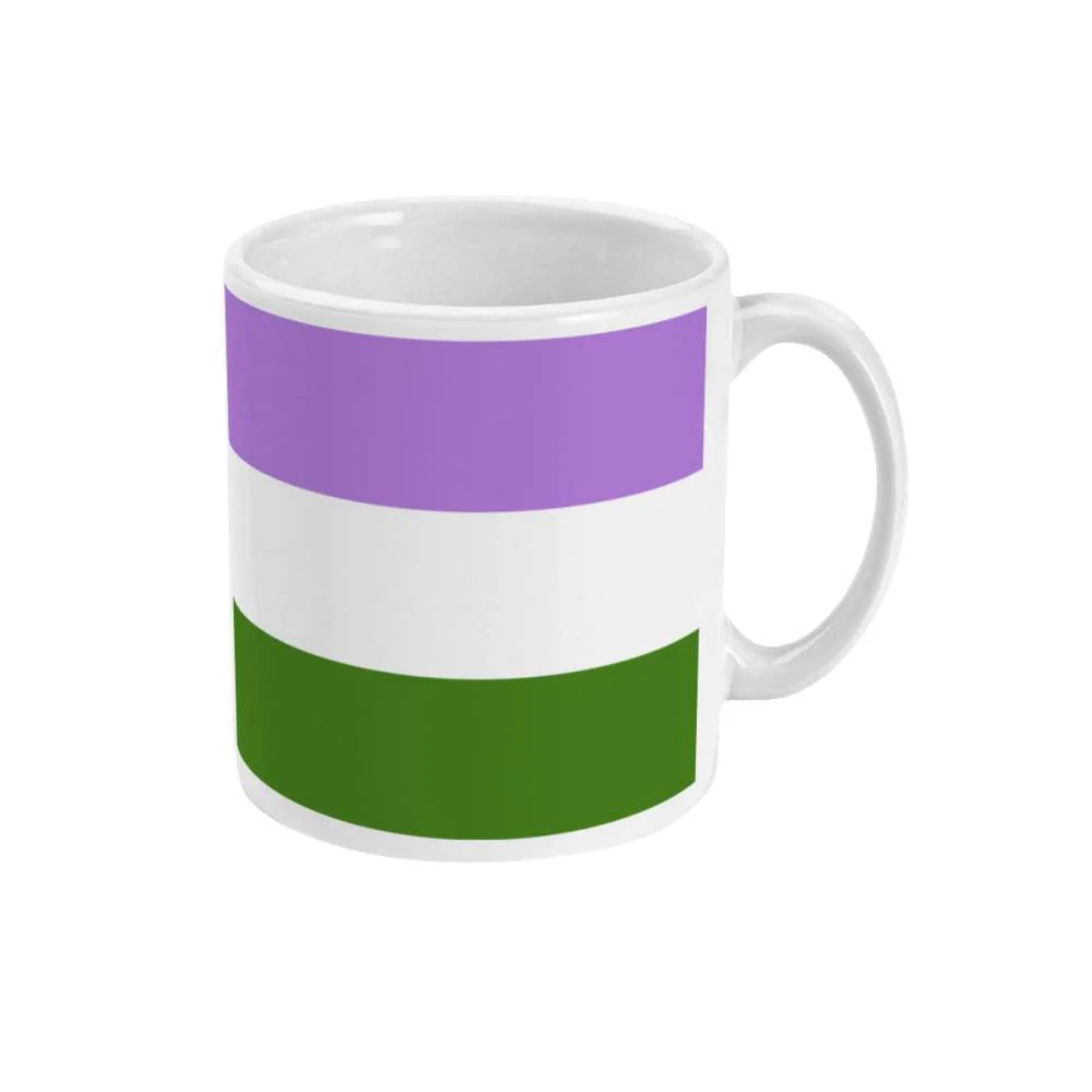 Genderqueer Pride Flag Coffee Mug - Image 3