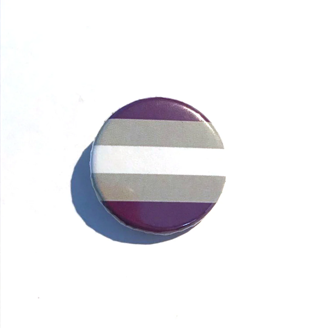 Greysexual Pride Flag Badge - Image 2