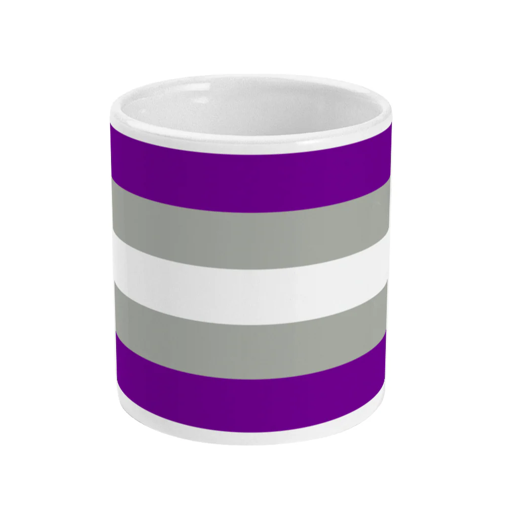 Greysexual Pride Flag Coffee Mug - Image 2