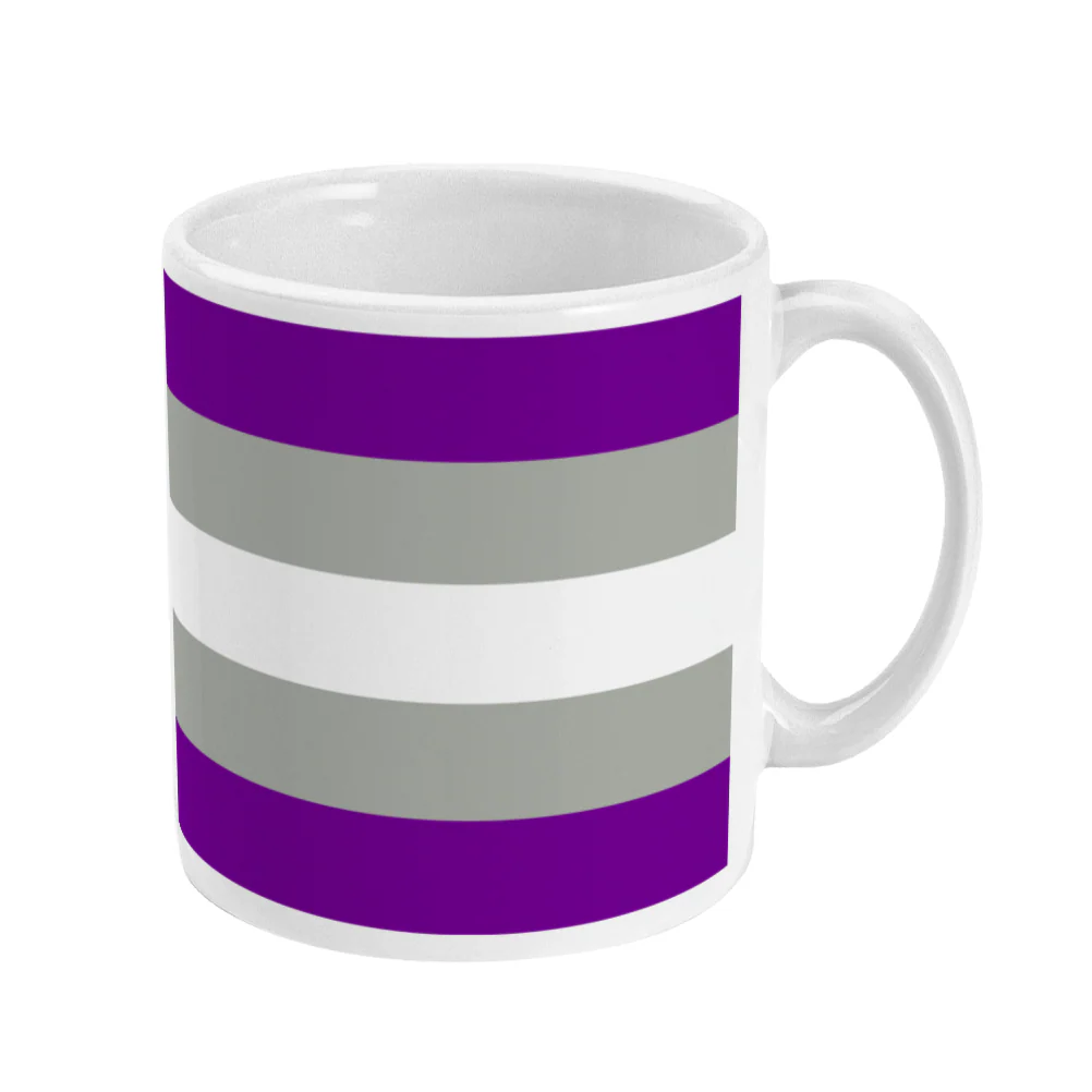 Greysexual Pride Flag Coffee Mug - Image 3