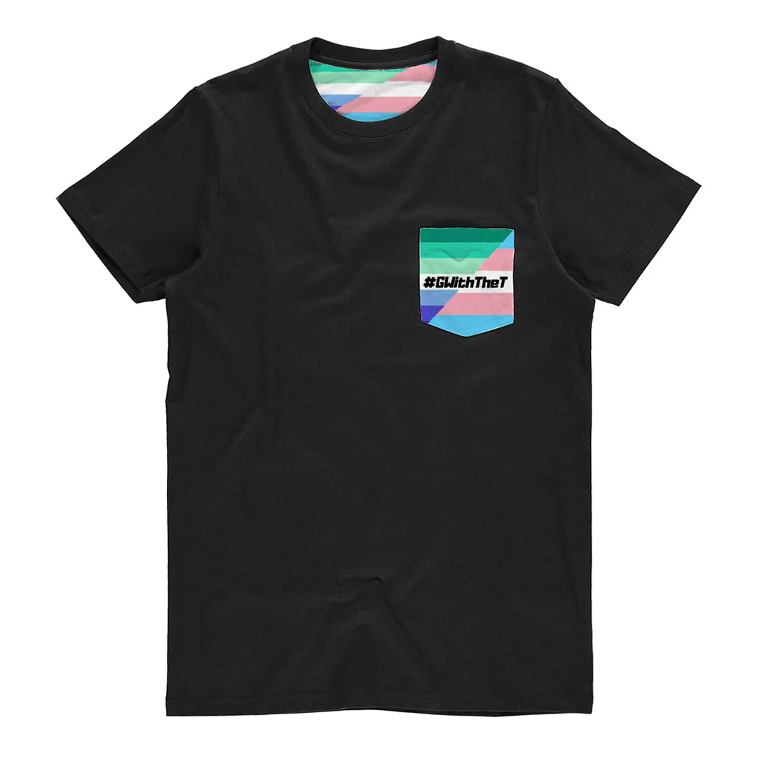 #GWithTheT Pocket T Shirt - Image 3