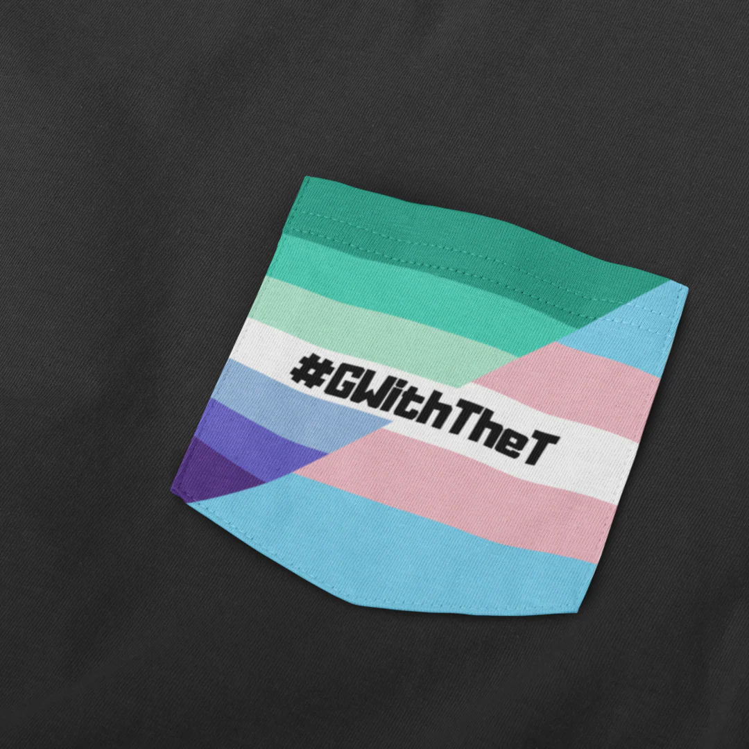 #GWithTheT Pocket T Shirt - Image 4