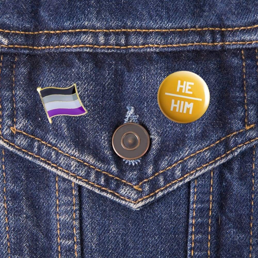 He Him Badge - Image 3