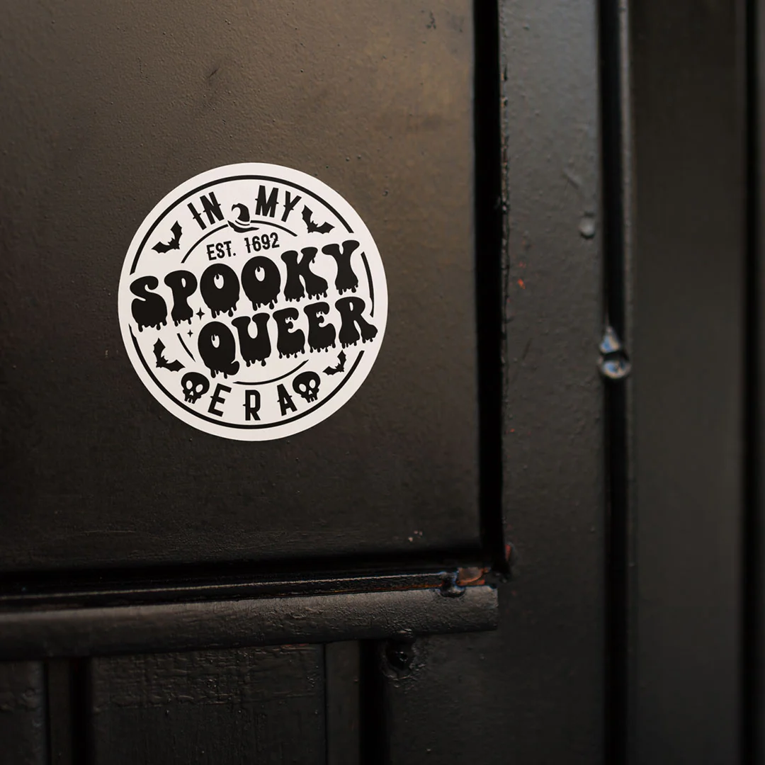 In My Spooky Queer Era Gloss Sticker - Image 3