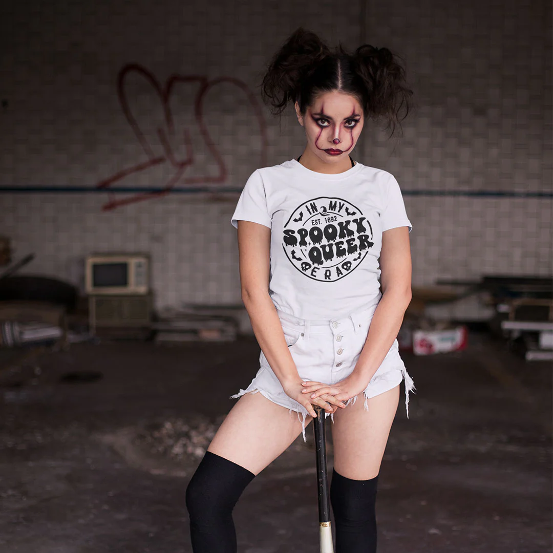 In My Spooky Queer Era Halloween Pride Shirt - Image 3