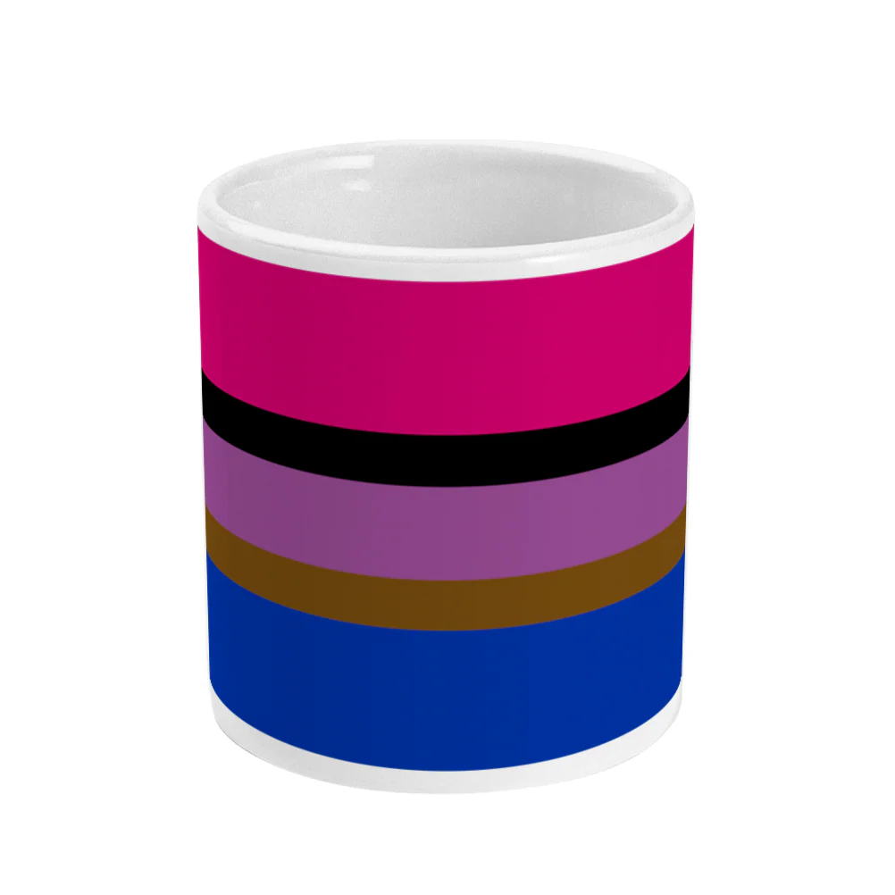 Inclusive Bisexual Pride Flag Coffee Mug - Image 2