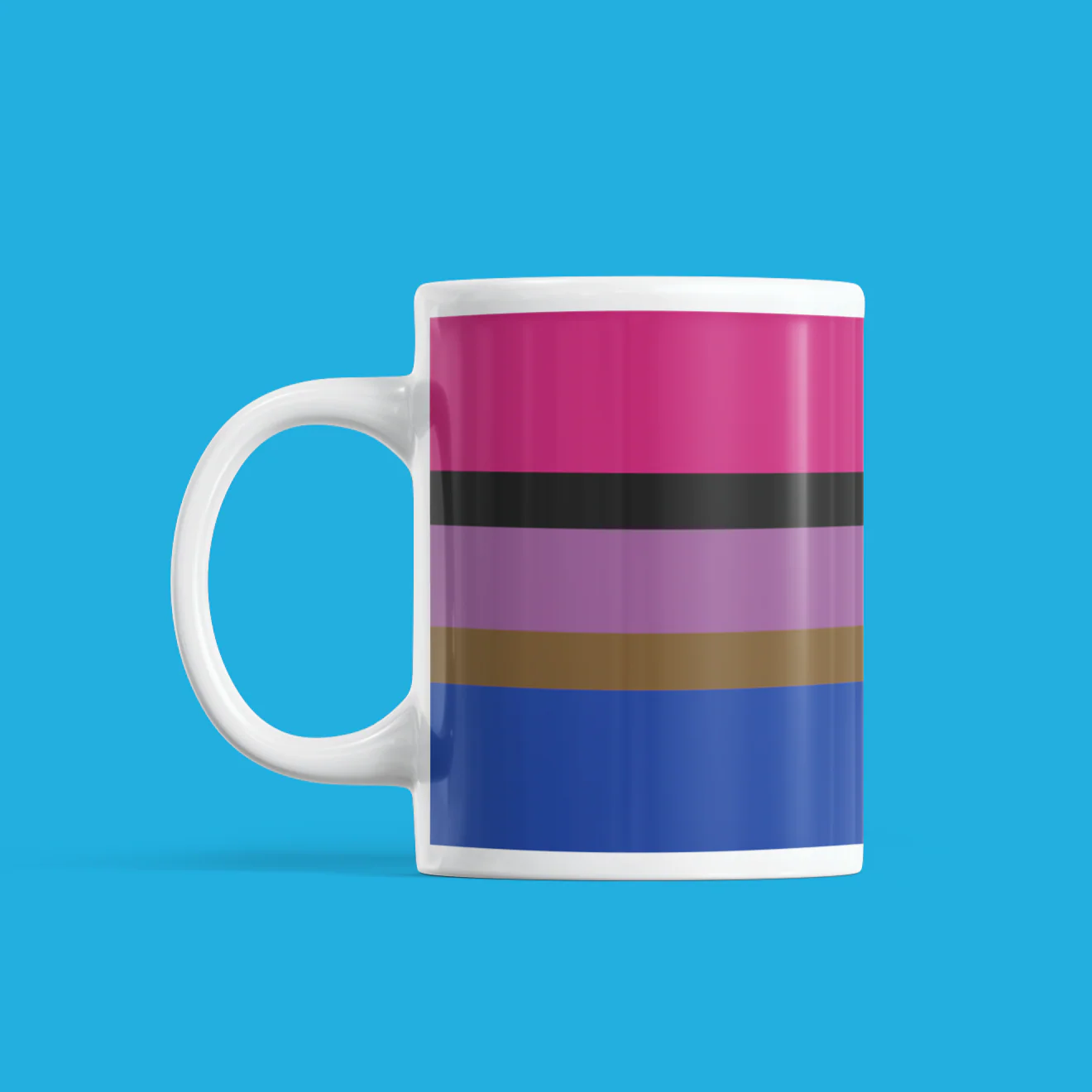 Inclusive Bisexual Pride Flag Coffee Mug - Image 5