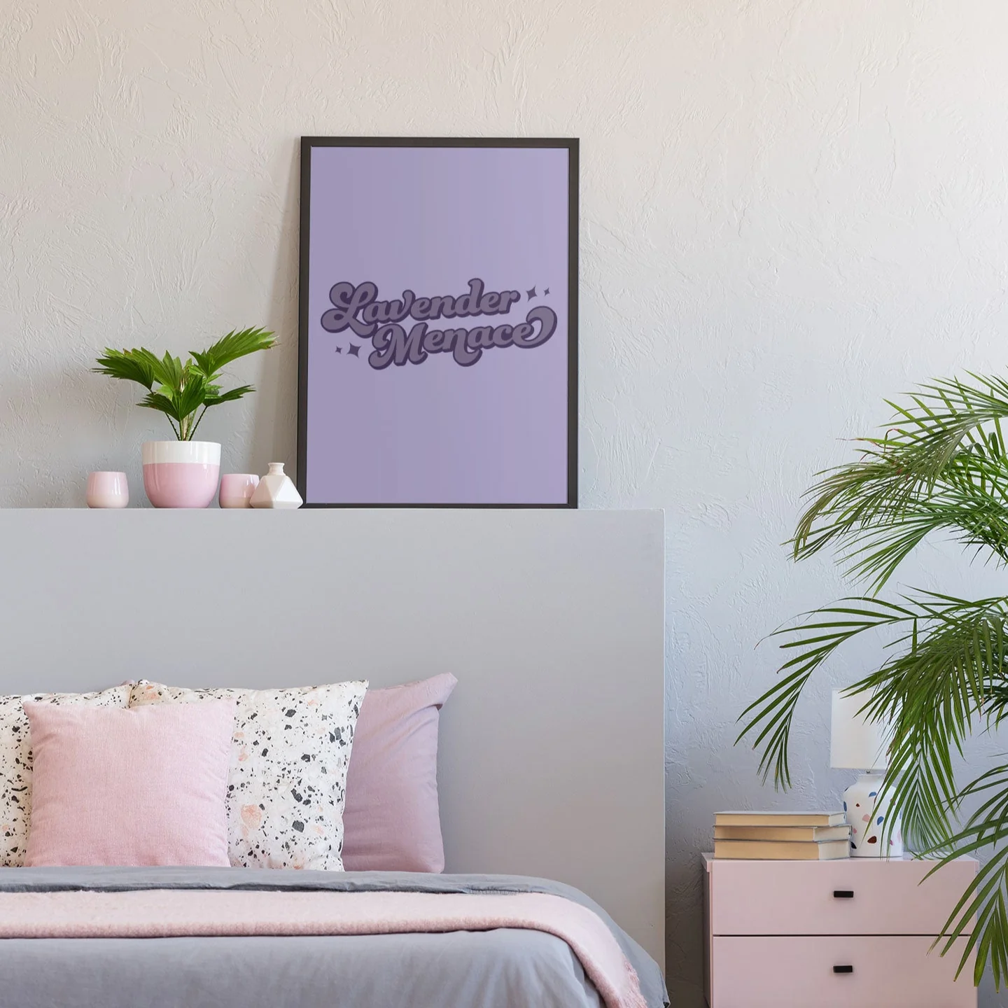 Lavender Menace Art Print - Image 3