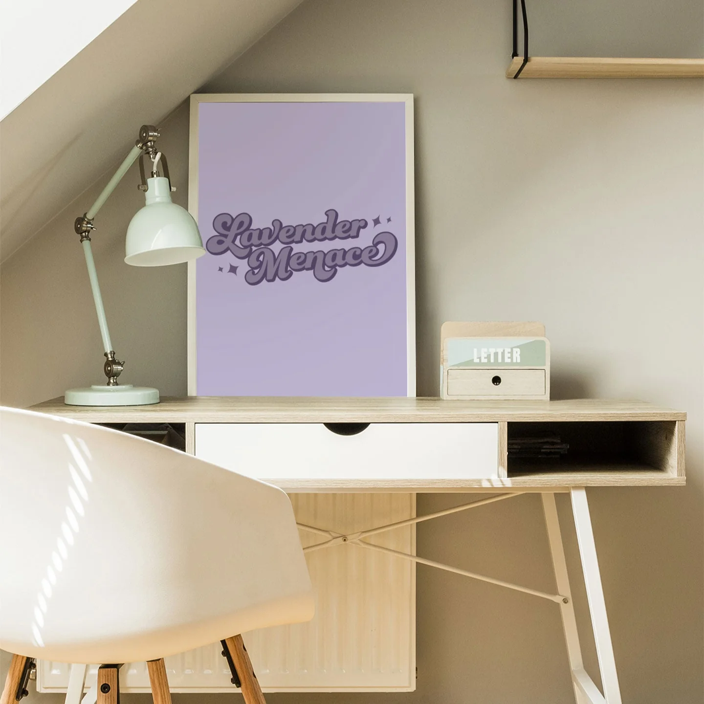 Lavender Menace Art Print - Image 4