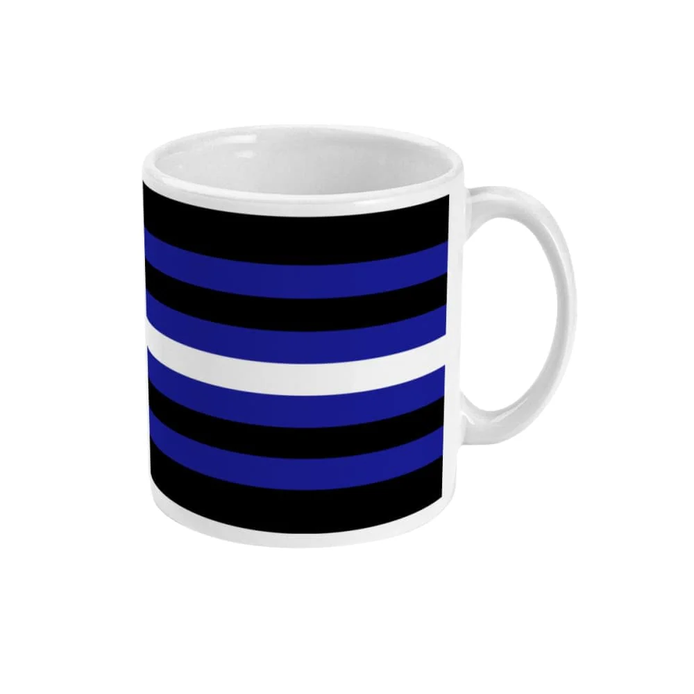 Leather Pride Flag Coffee Mug - Image 3
